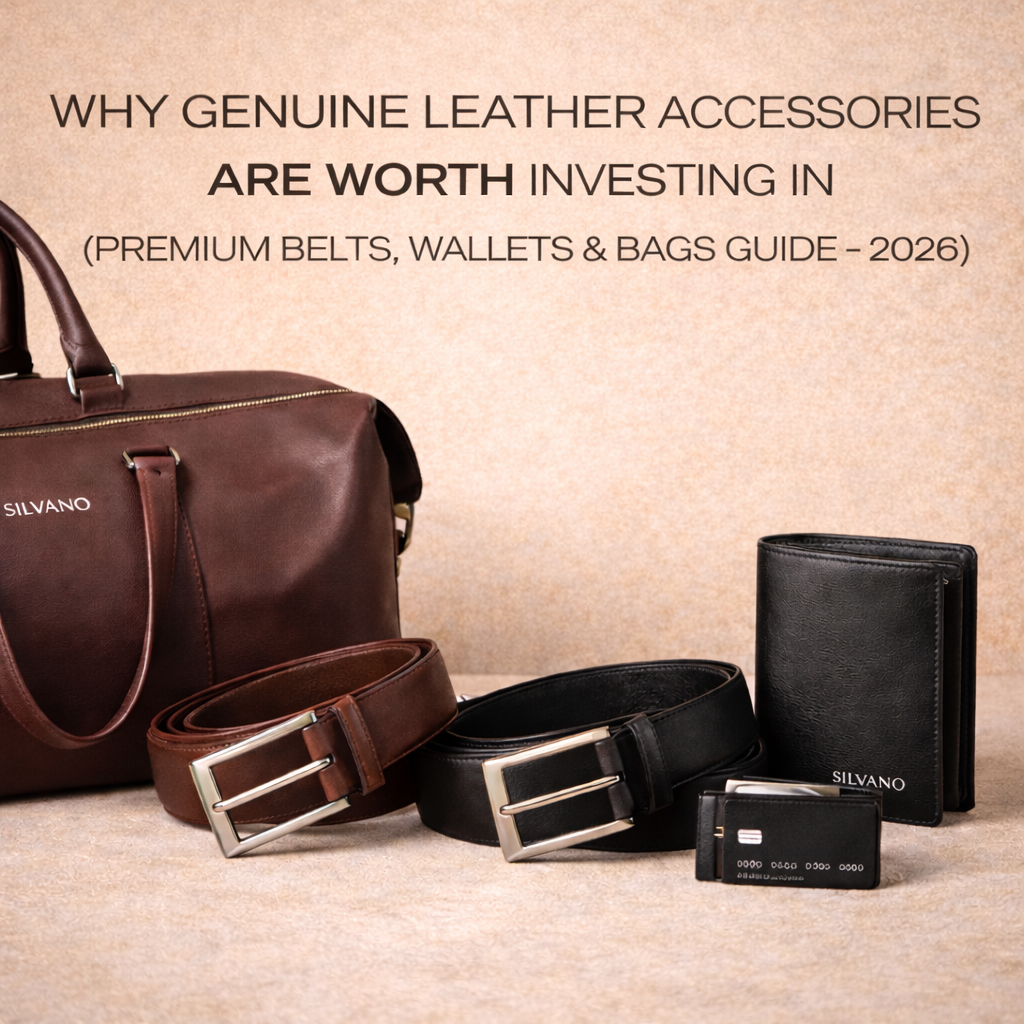 Why Genuine Leather Accessories Are Worth Investing In (Premium Belts, Wallets & Bags Guide – 2026)