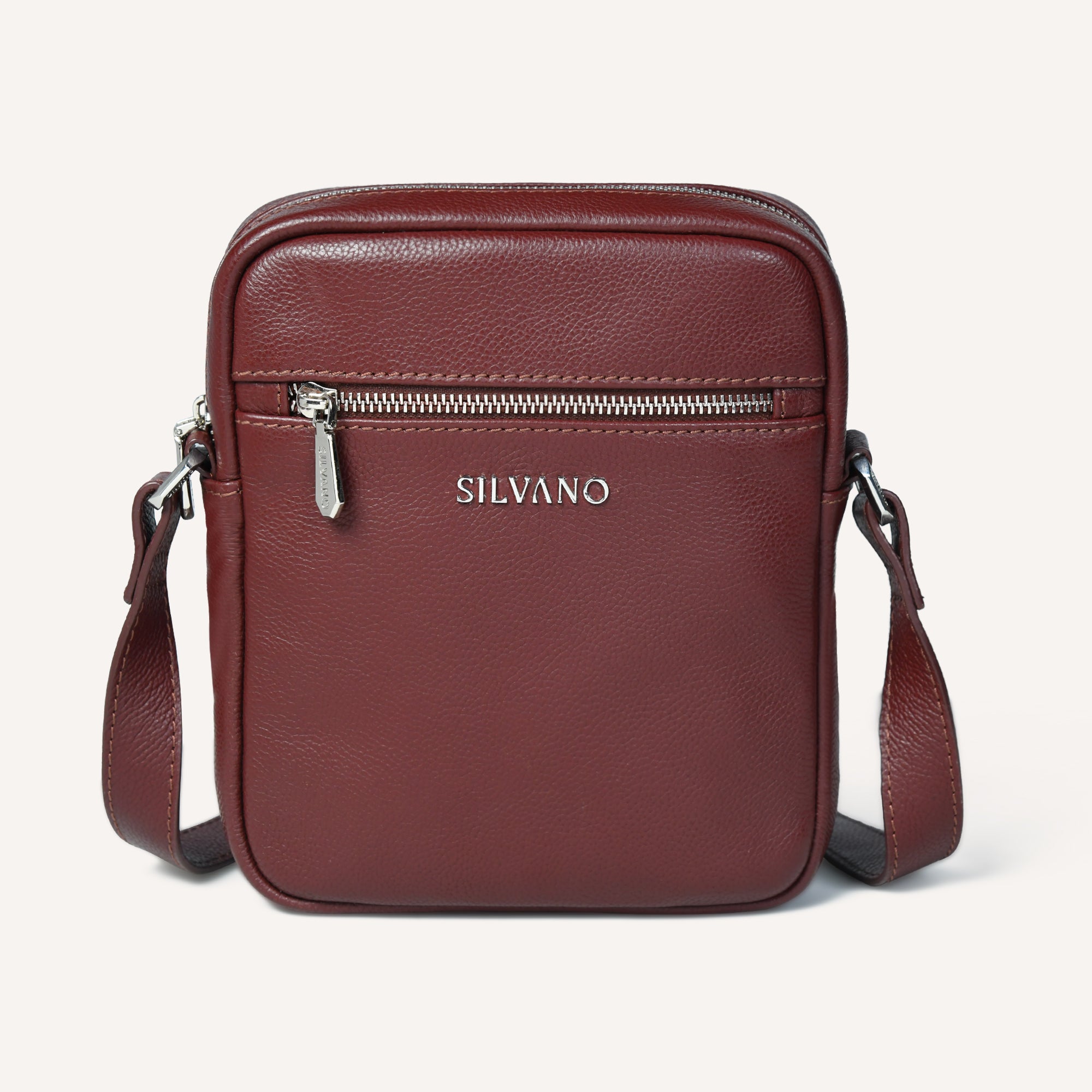 VERTITECH SLING BAG FOR MEN - BURGUNDY