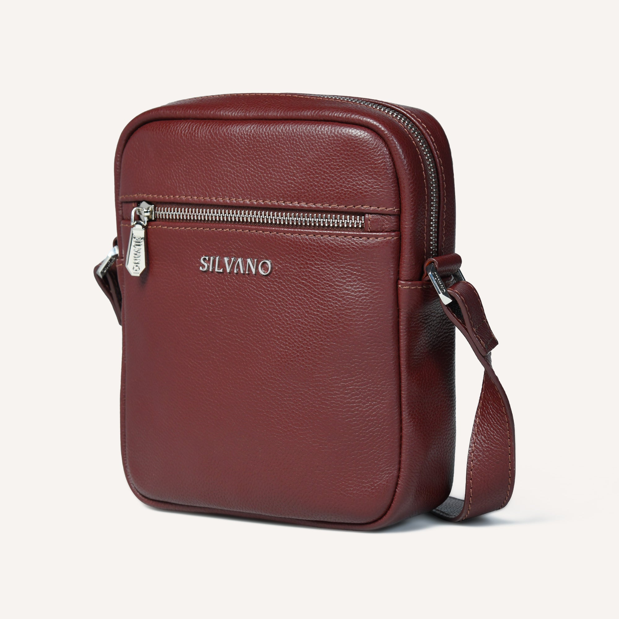 VERTITECH SLING BAG FOR MEN - BURGUNDY