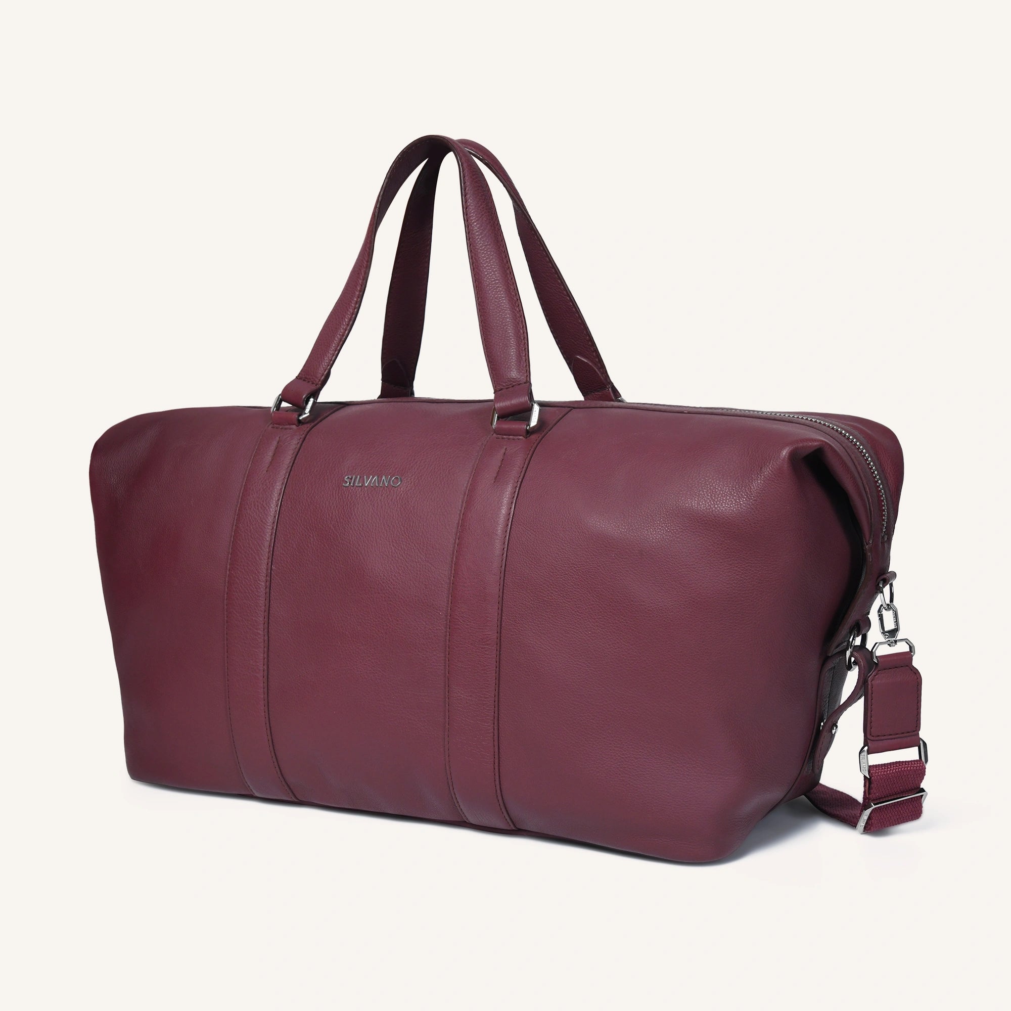 KNAPSACK WEEKENDER DUFFLE BAG - OX BLOOD