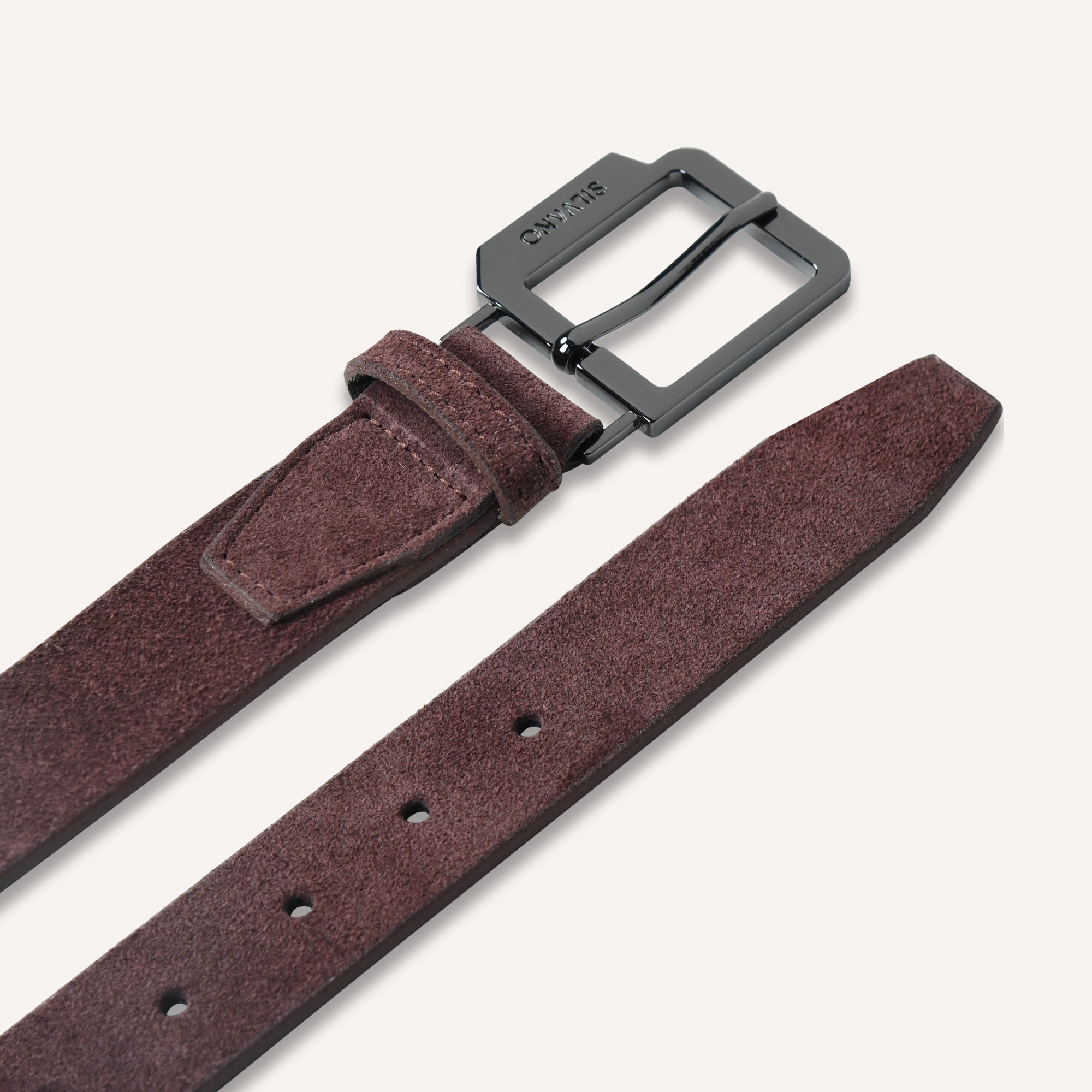 THE HUDSON Belt FOR MEN – FRENCH ROAST