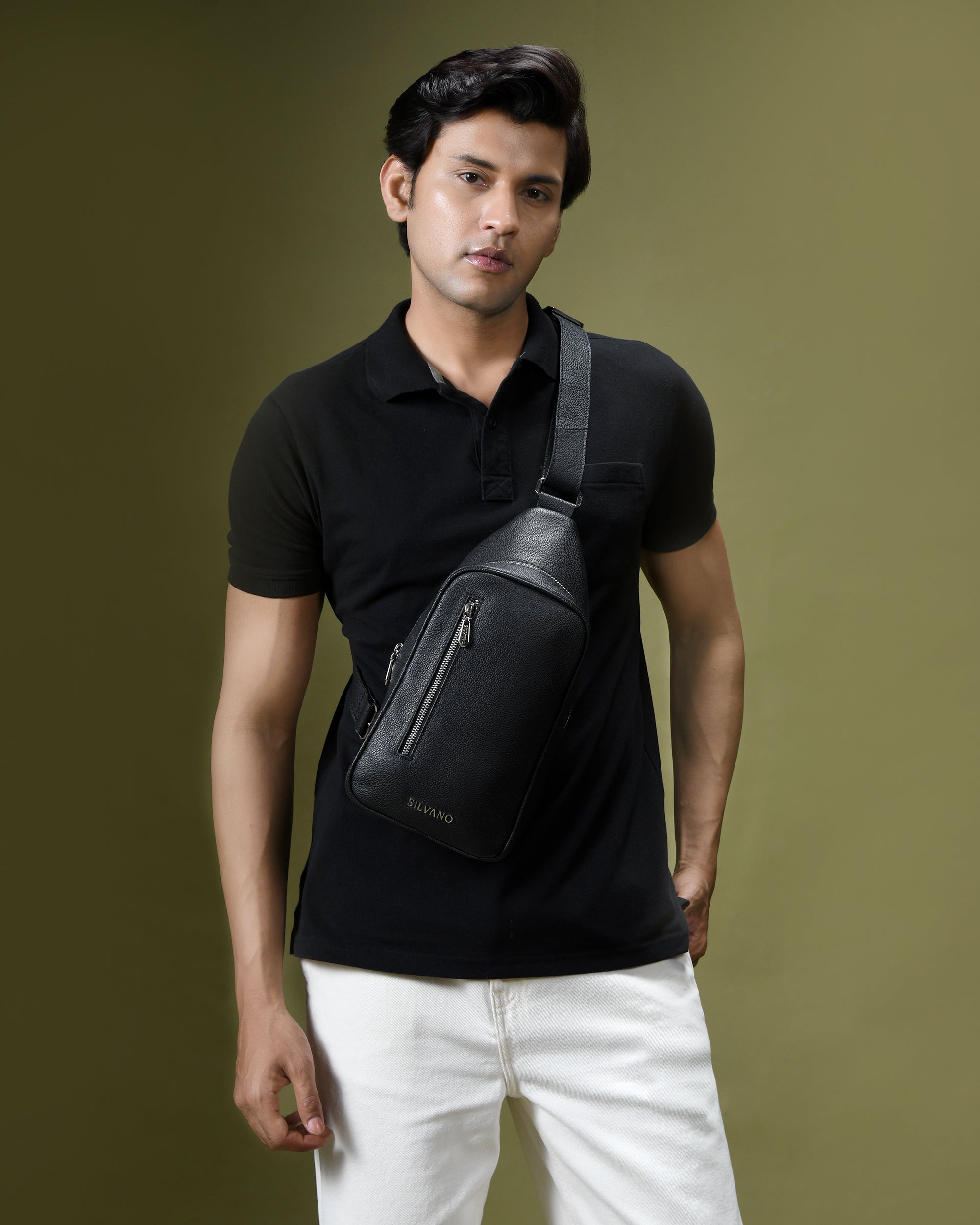 AXIS BODYPACK FOR MEN - Black