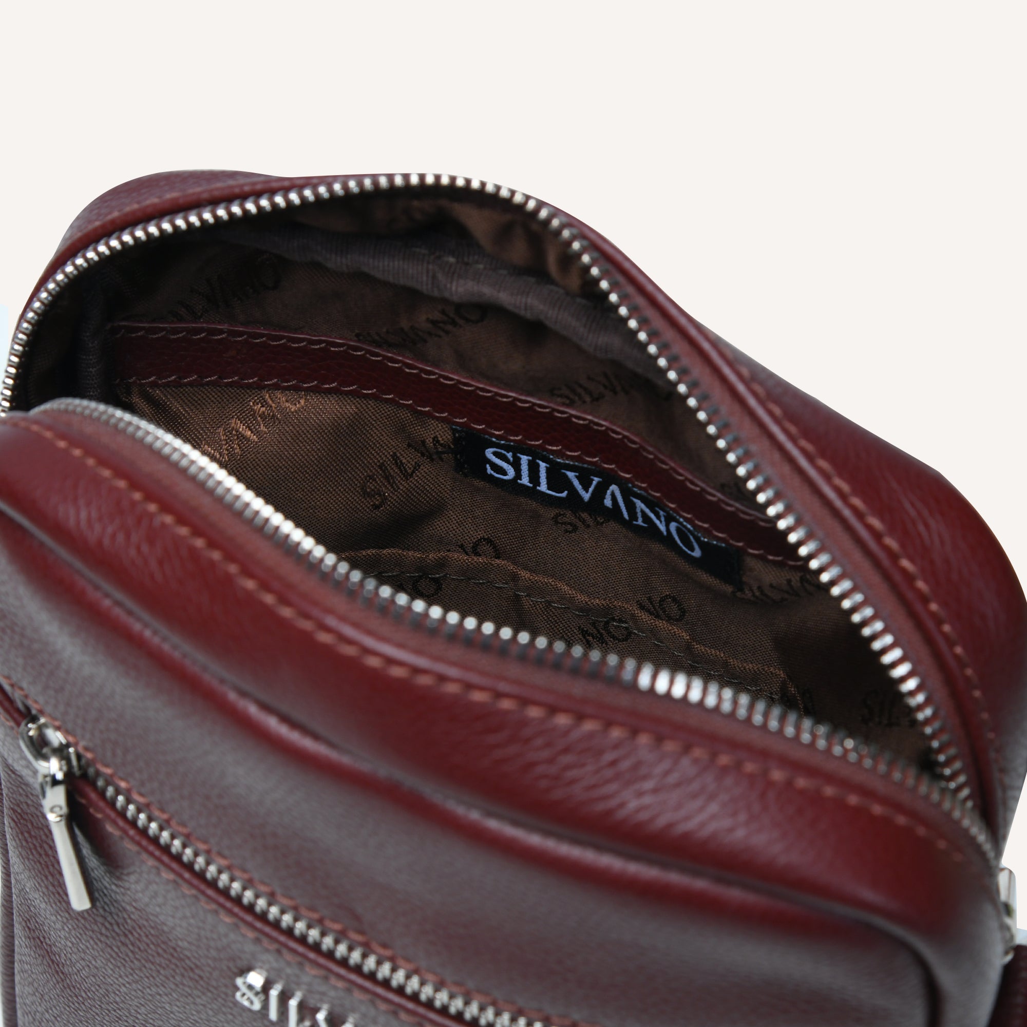 VERTITECH SLING BAG FOR MEN - BURGUNDY