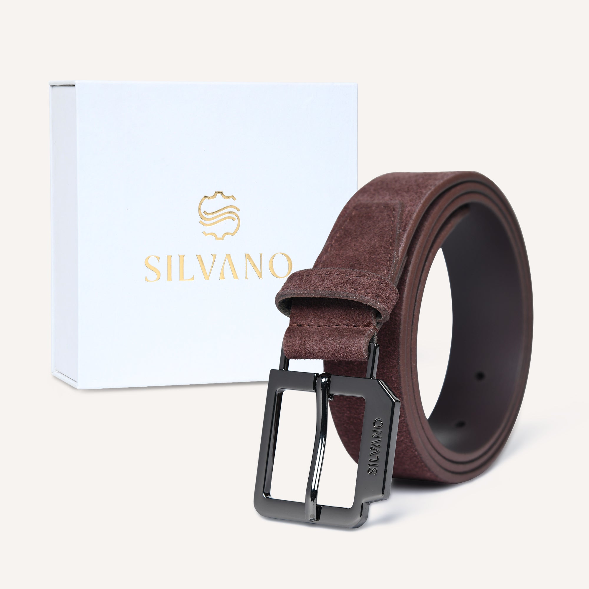 THE HUDSON Belt FOR MEN – FRENCH ROAST