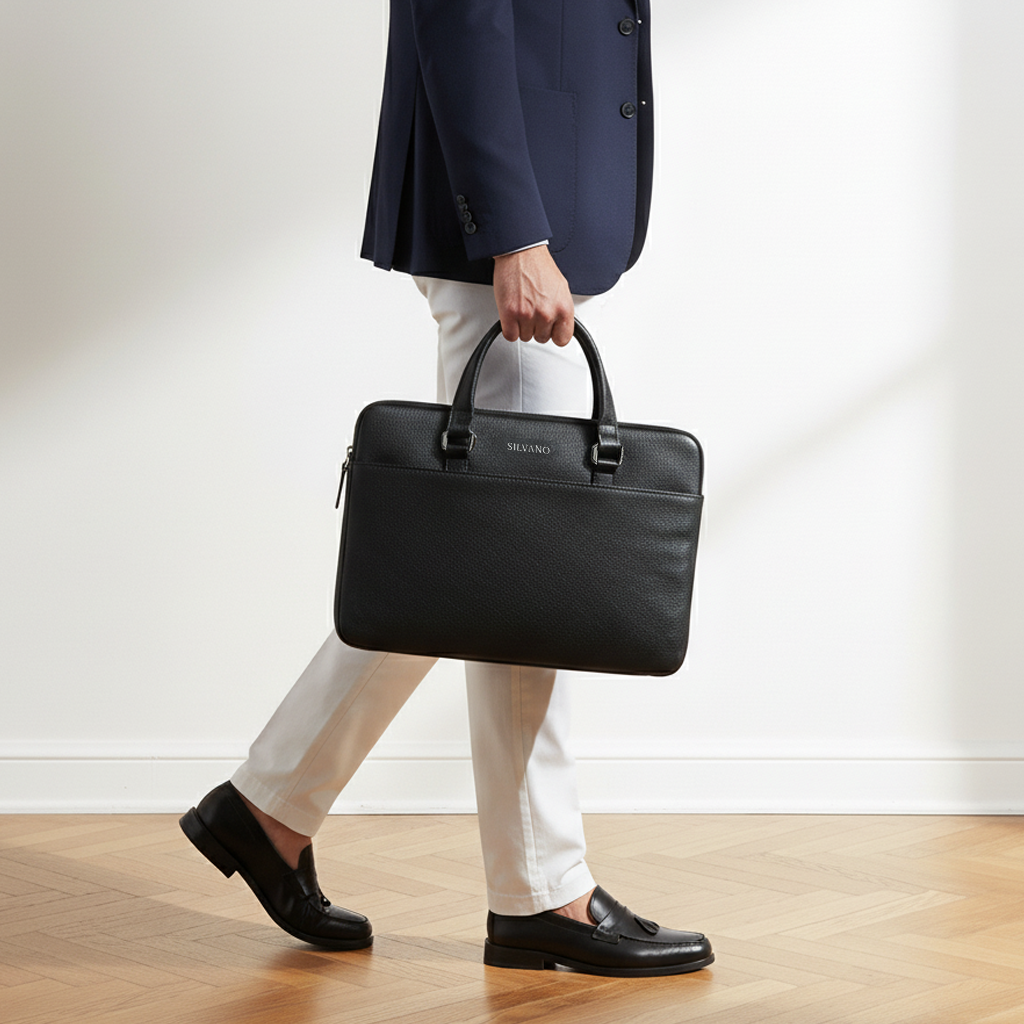 ULTRA EDGE LAPTOP SLEEVE FOR MEN - Black