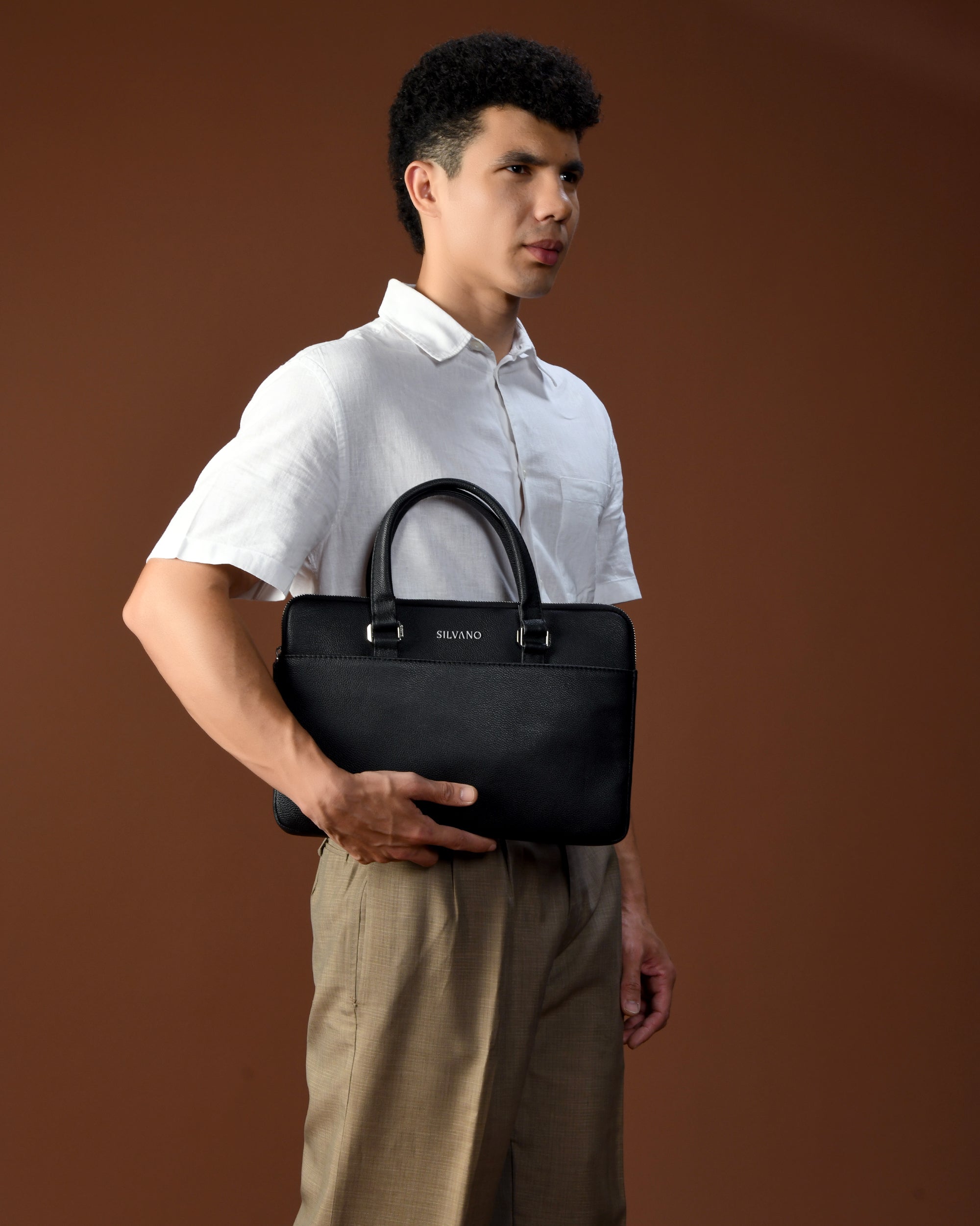 ULTRA EDGE LAPTOP SLEEVE FOR MEN - Black