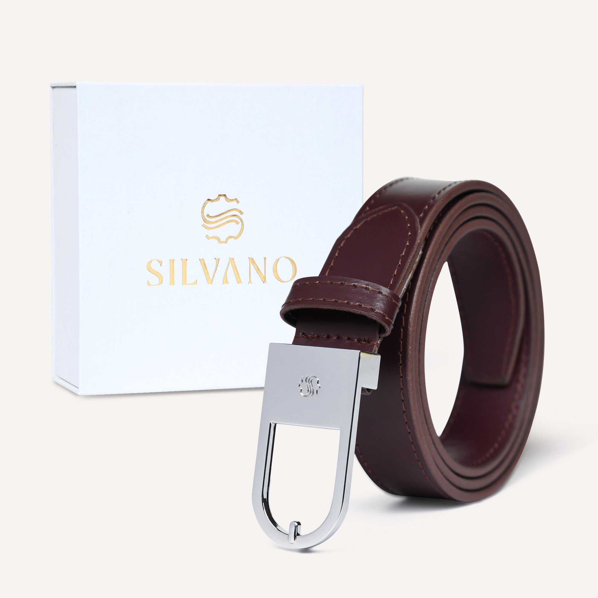 BELGRAVIA Belt FOR MEN – FRENCH ROAST
