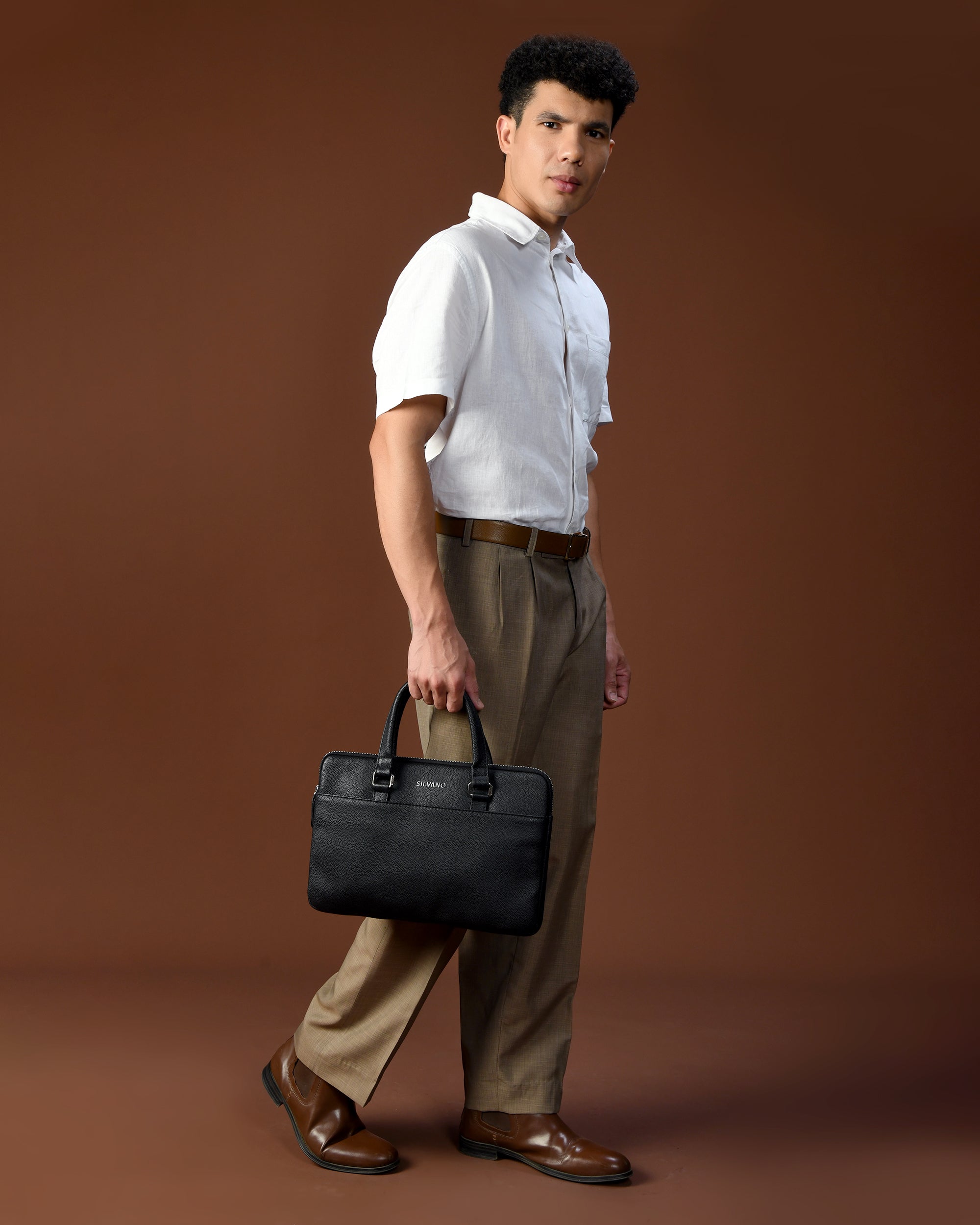 ULTRA EDGE LAPTOP SLEEVE FOR MEN - Black