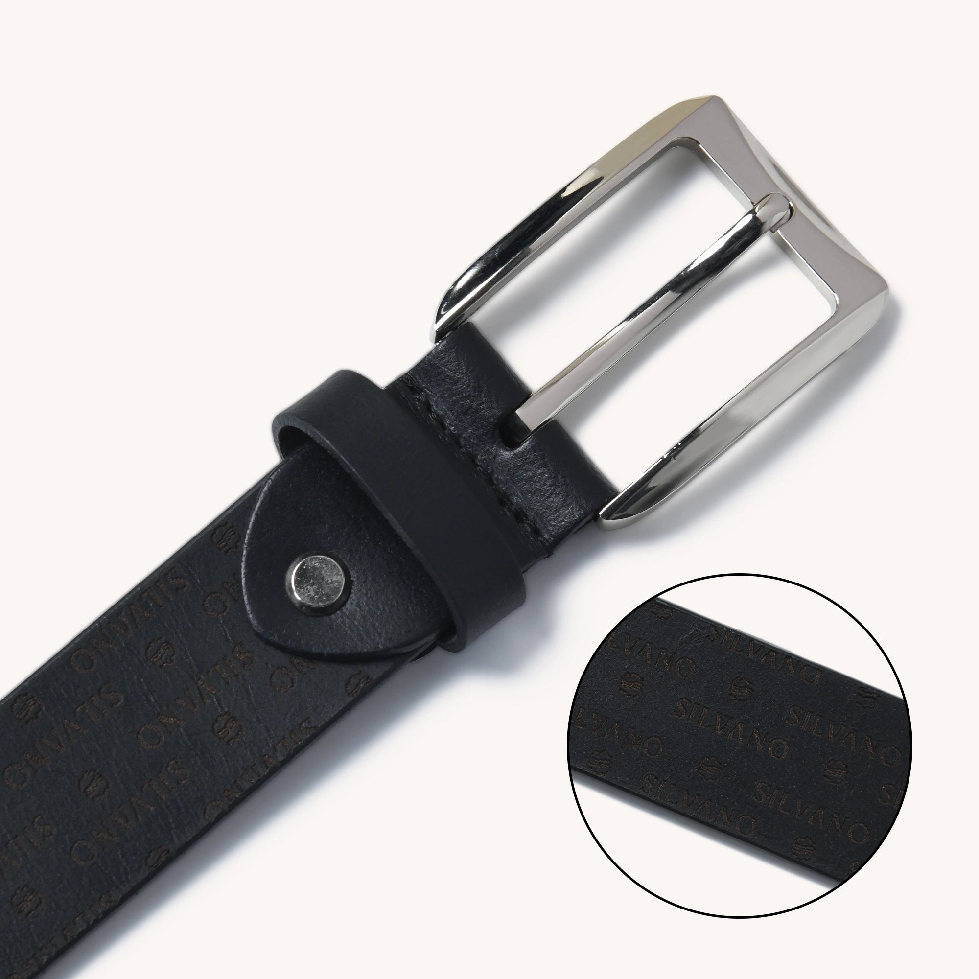 HERITAGE HARNESS CASUAL BELT - BLACK