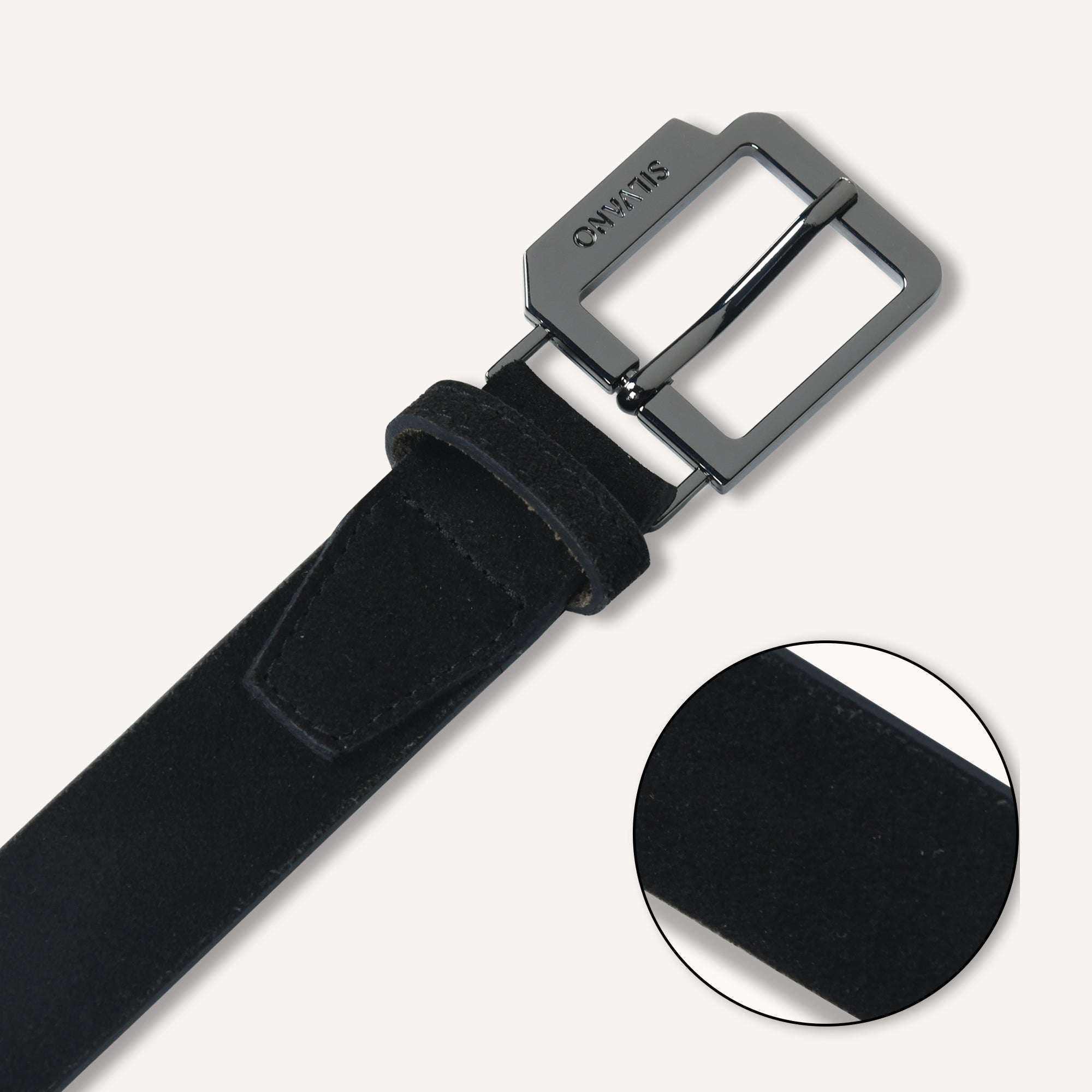 THE HUDSON Belt FOR MEN – BLACK
