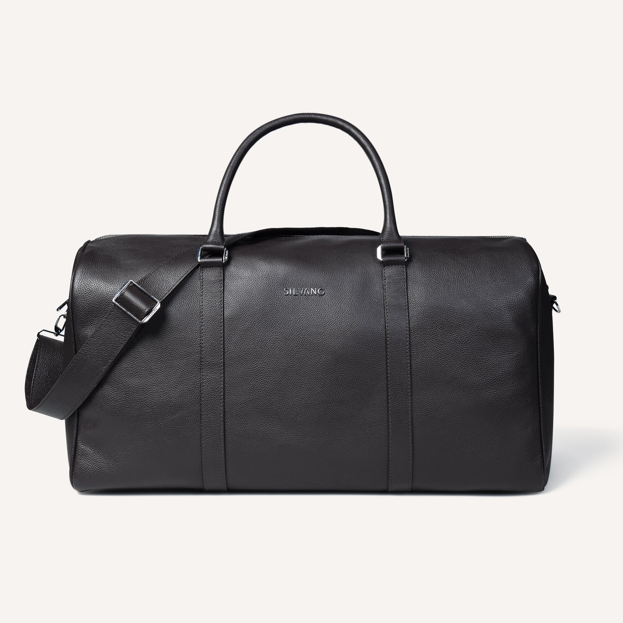 VAYAGER BARREL DUFFLE - DARK BROWN