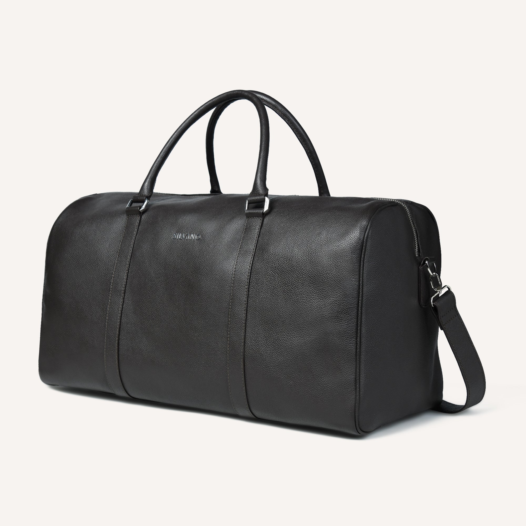VAYAGER BARREL DUFFLE - DARK BROWN