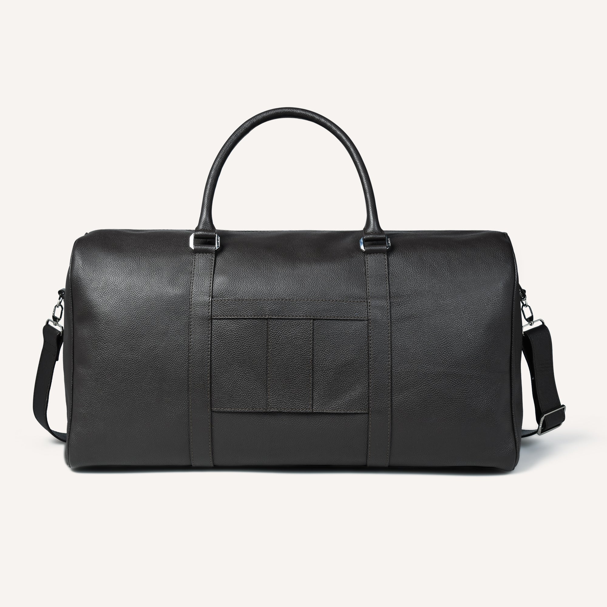 VAYAGER BARREL DUFFLE - DARK BROWN