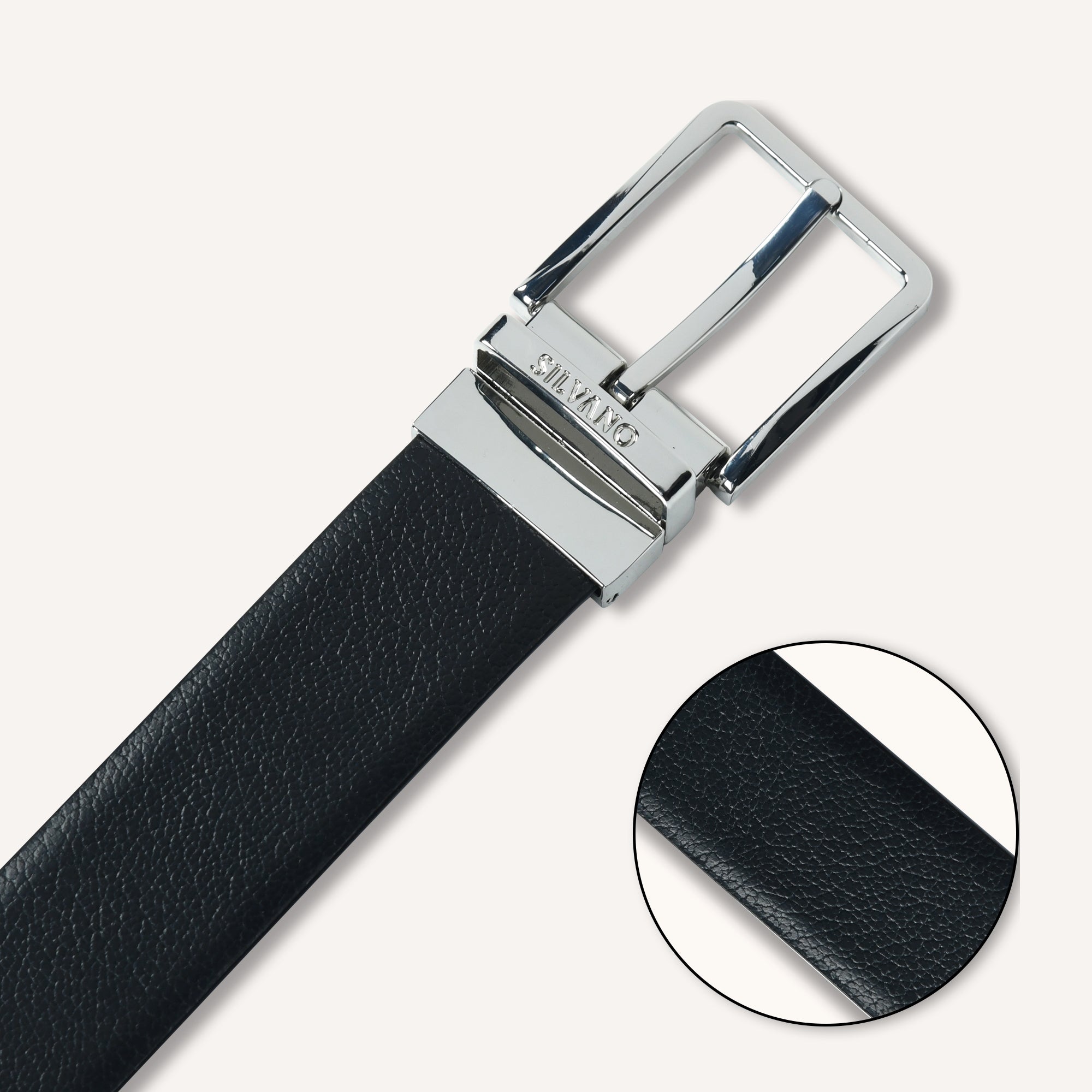 TOSCANO Belt FOR MEN – CAVIAR/CAVIAR