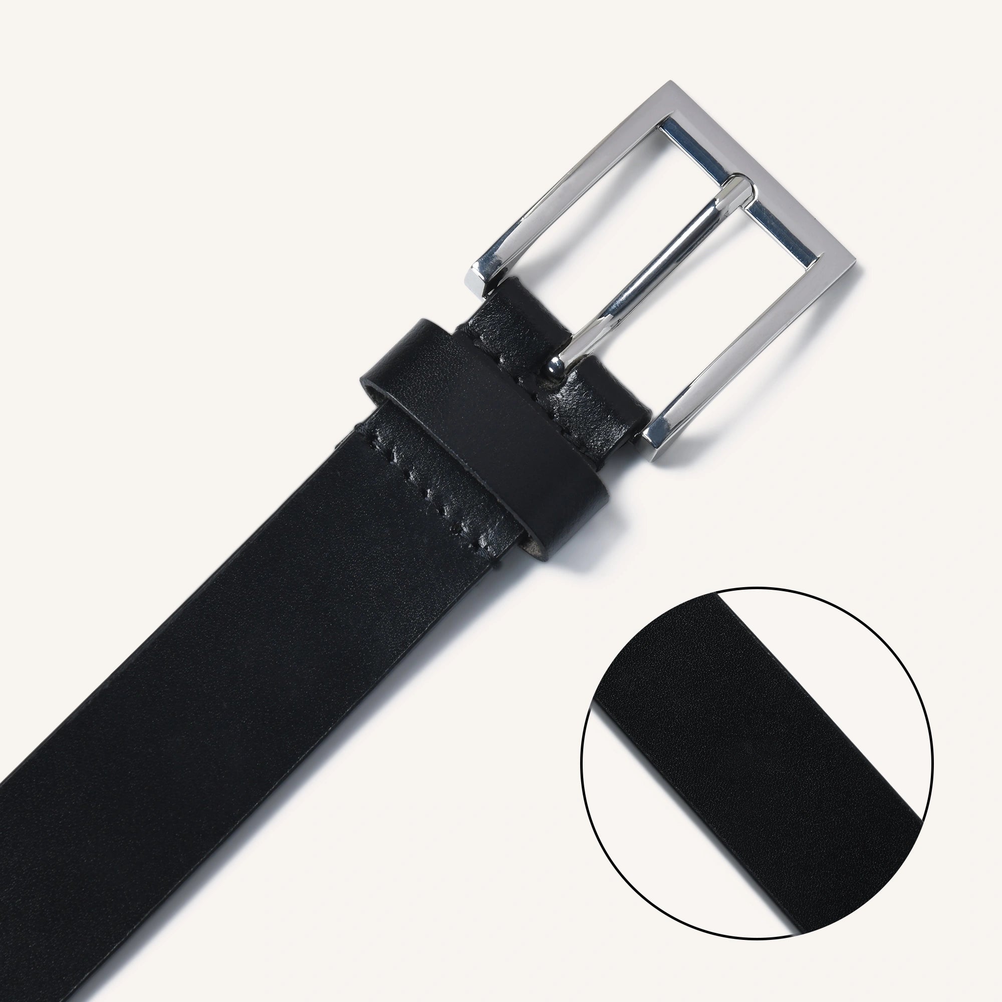 NOVA CASUAL BELT - BLACK