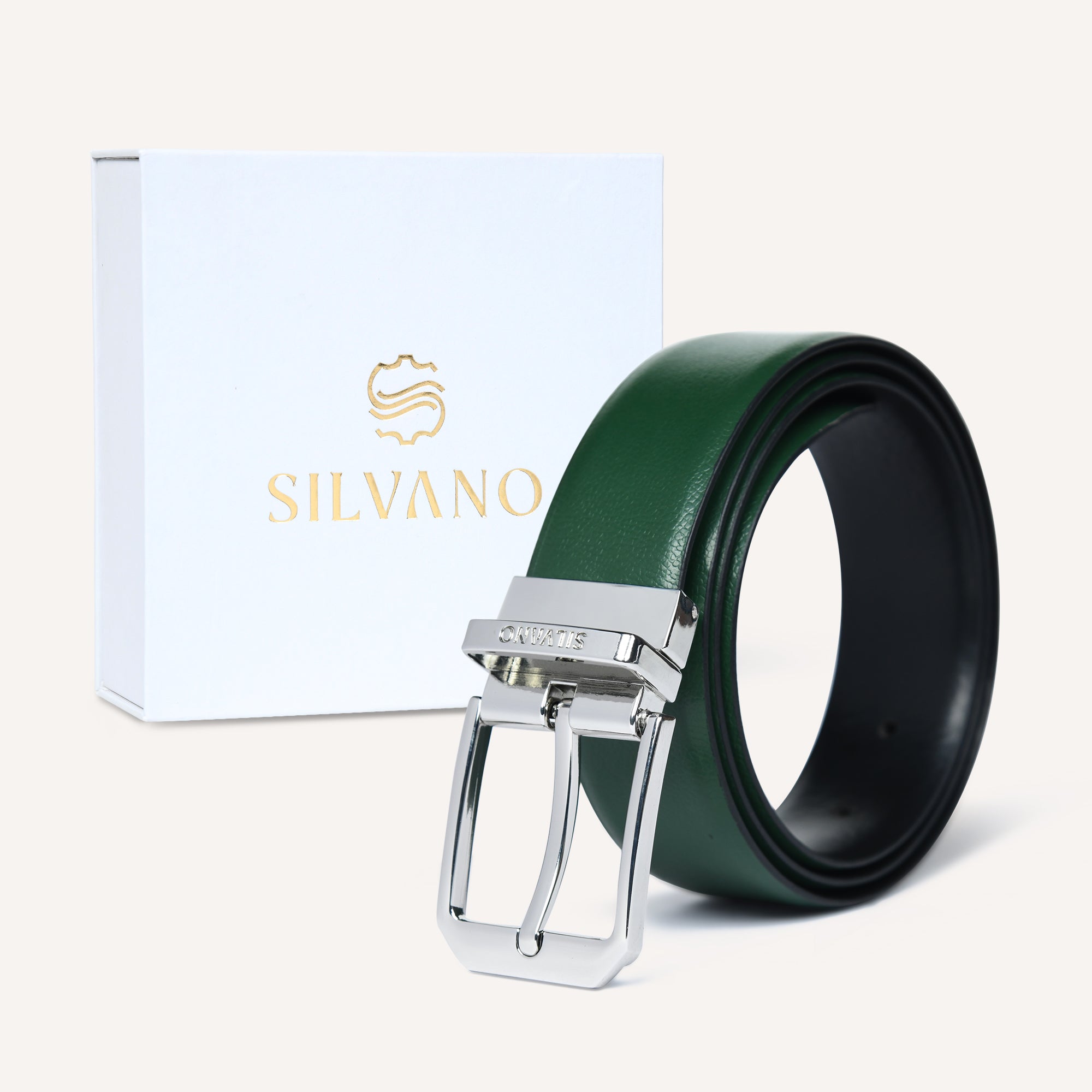 MIDNIGHT LEDGER Belt FOR MEN – EDEN/ CAVIAR