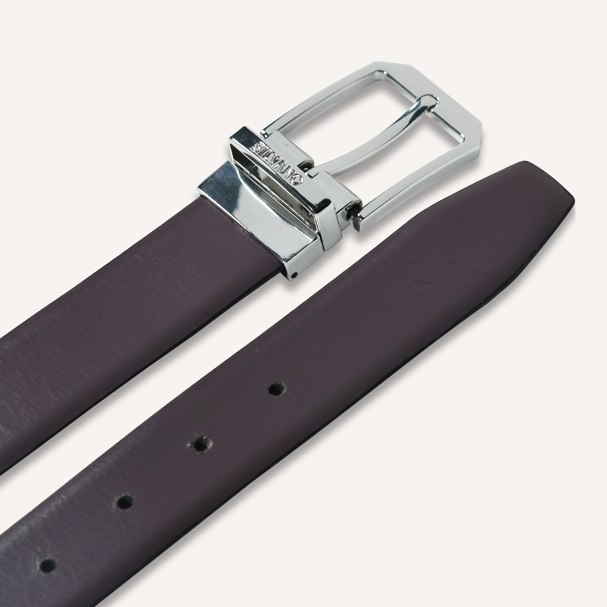 MIDNIGHT LEDGER Belt FOR MEN – GREY/ CAVIAR