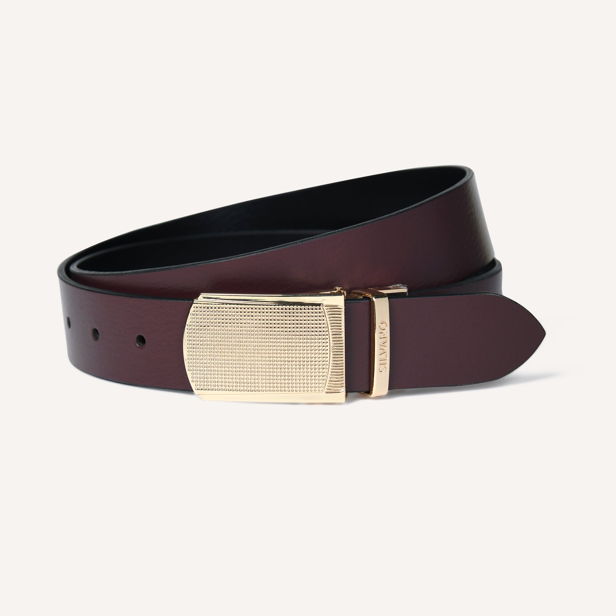 STRATO Belt FOR MEN – FRENCH ROAST / CAVIER