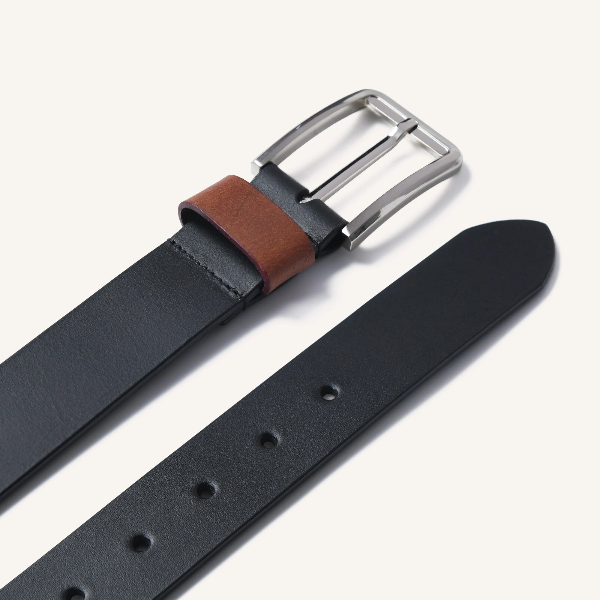 CRUSADER CASUAL BELT - BLACK