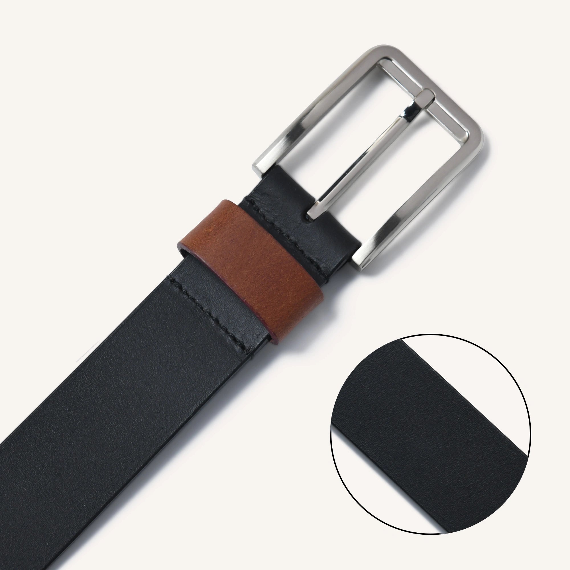 CRUSADER CASUAL BELT - BLACK