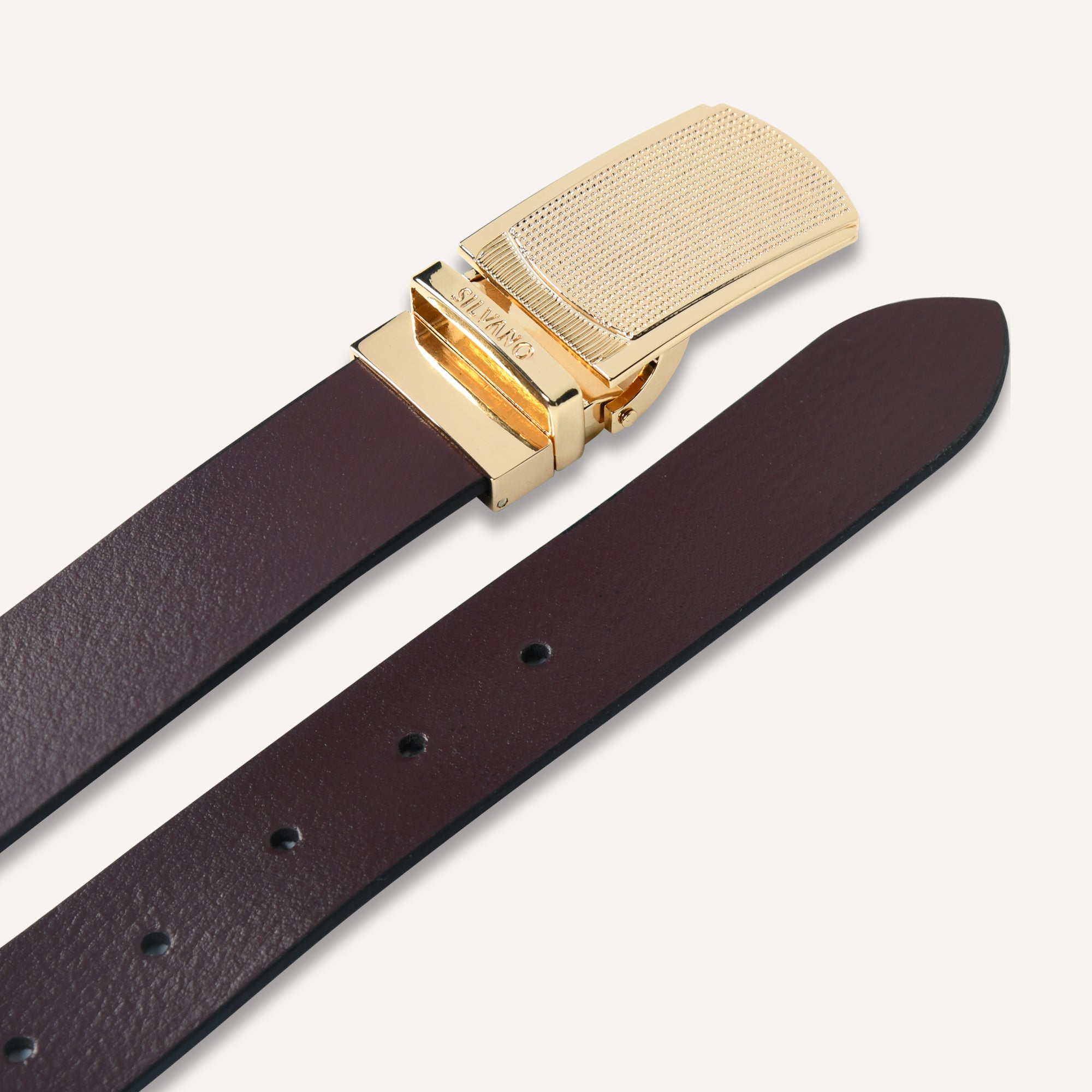 STRATO Belt FOR MEN – FRENCH ROAST / CAVIER
