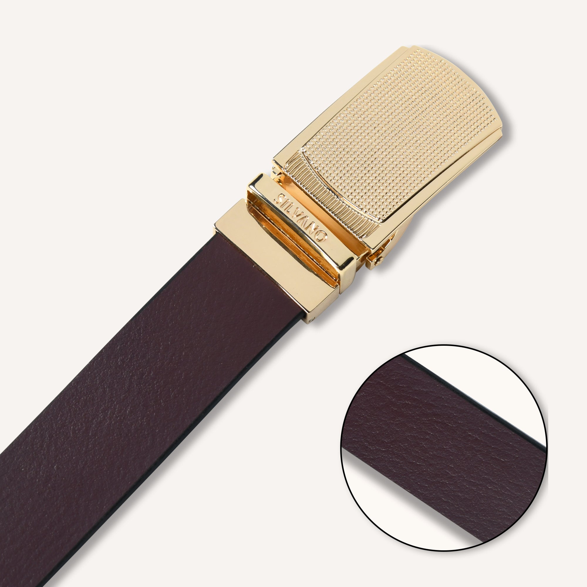 STRATO Belt FOR MEN – FRENCH ROAST / CAVIER