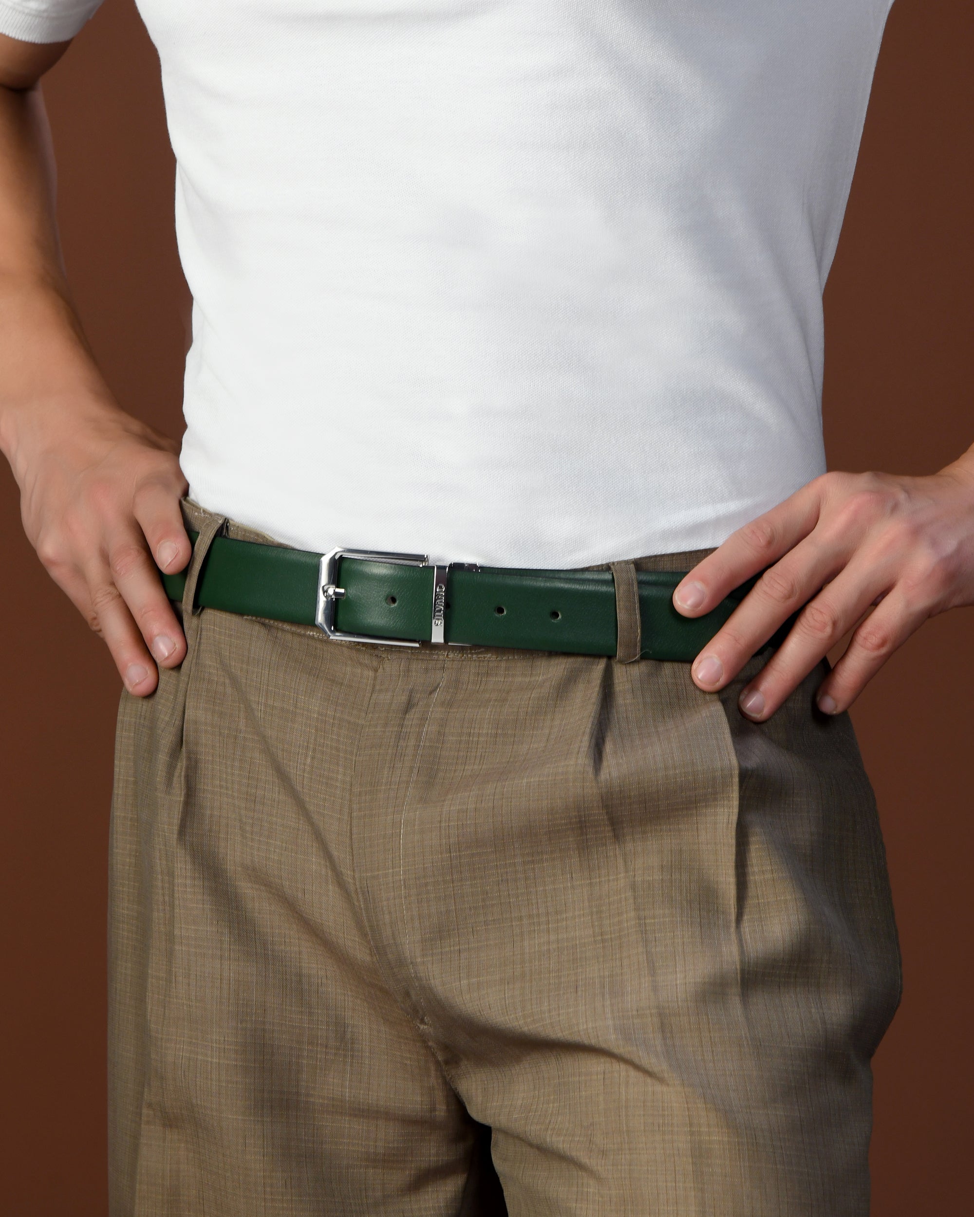 MIDNIGHT LEDGER Belt FOR MEN – EDEN/ CAVIAR