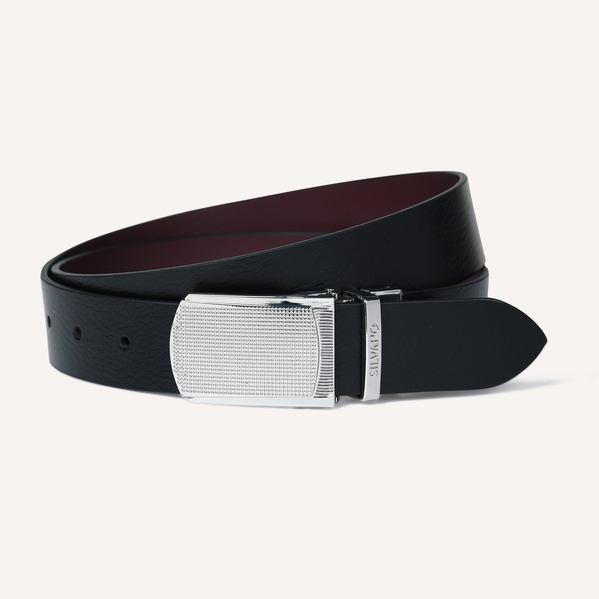 STRATO Belt FOR MEN – CAVIER /FRENCH ROAST