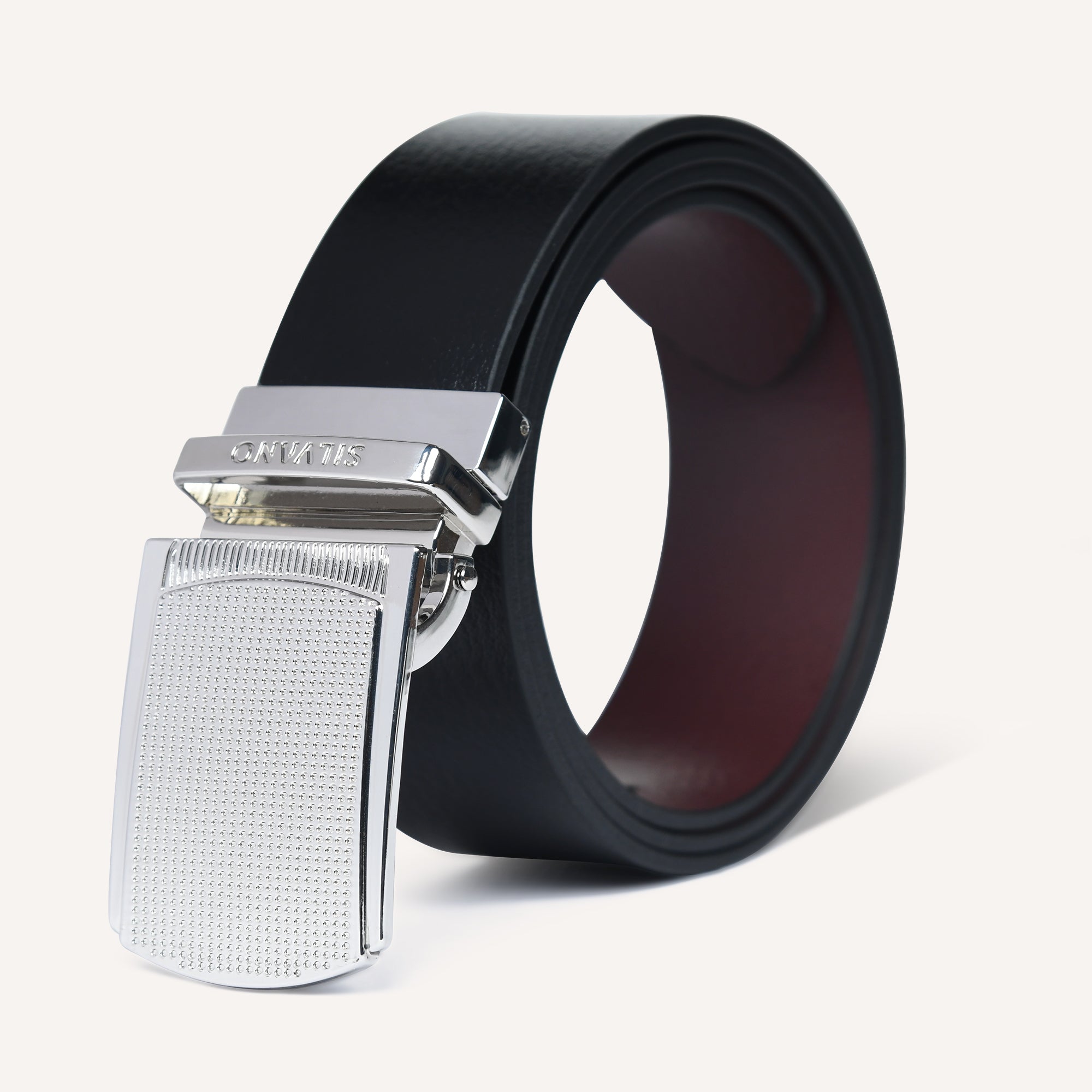 STRATO Belt FOR MEN – CAVIER /FRENCH ROAST