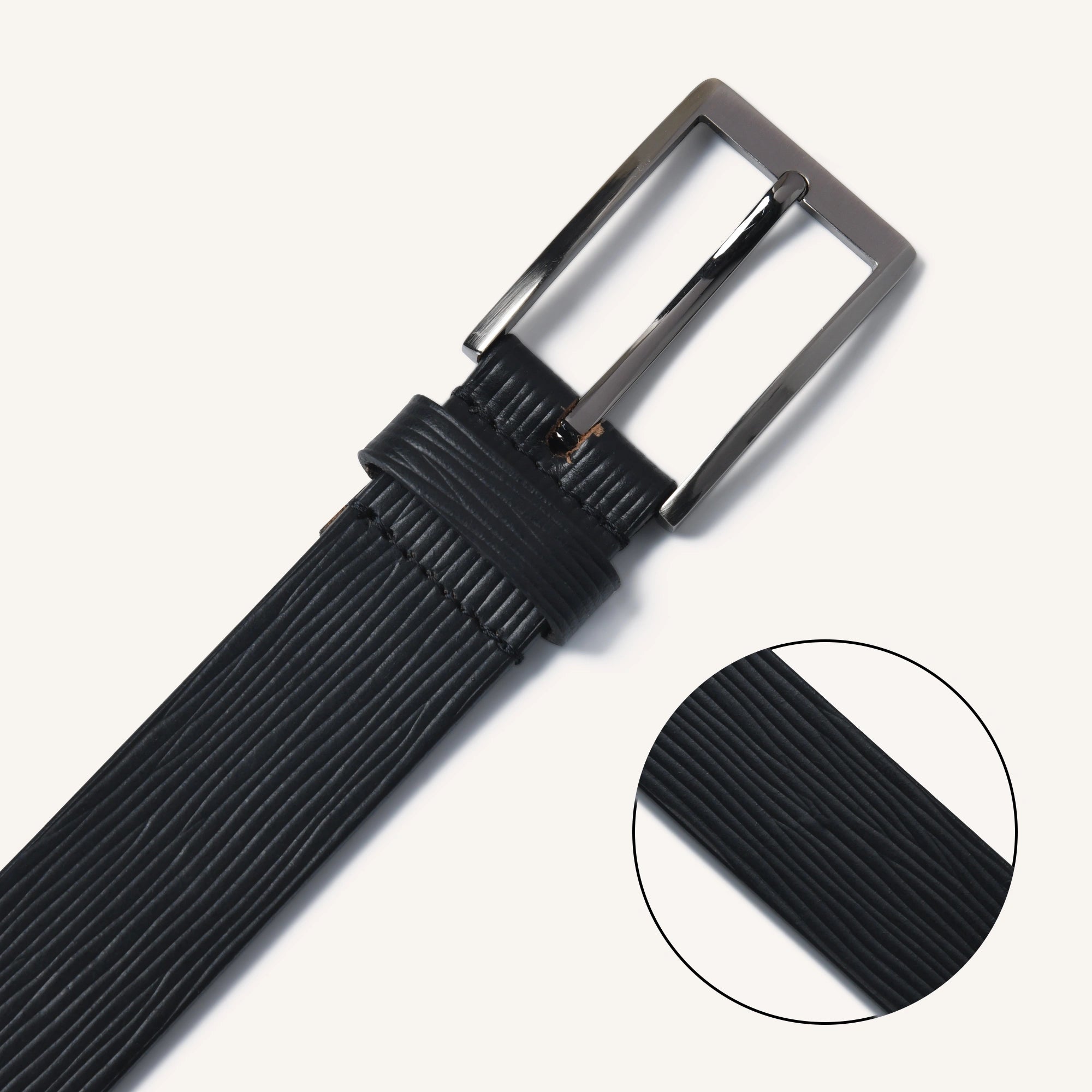 GLADIATOR CASUAL BELT - BLACK