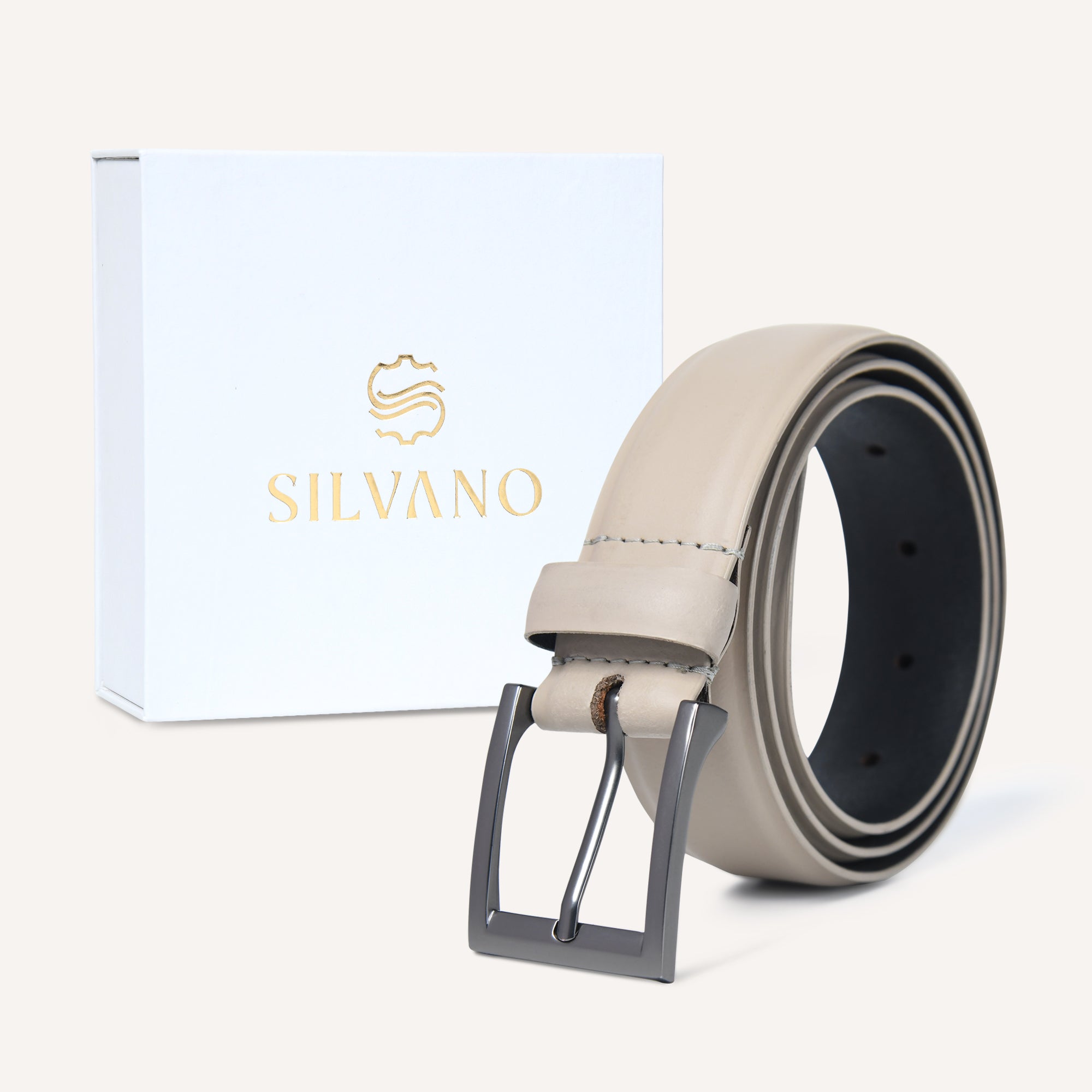 HOUSKINS PROFILE BELT - BEIGE