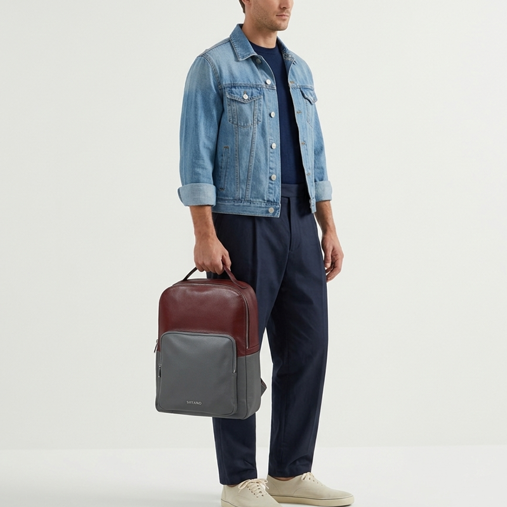 DUOTONE - BURGUNDY-GREY