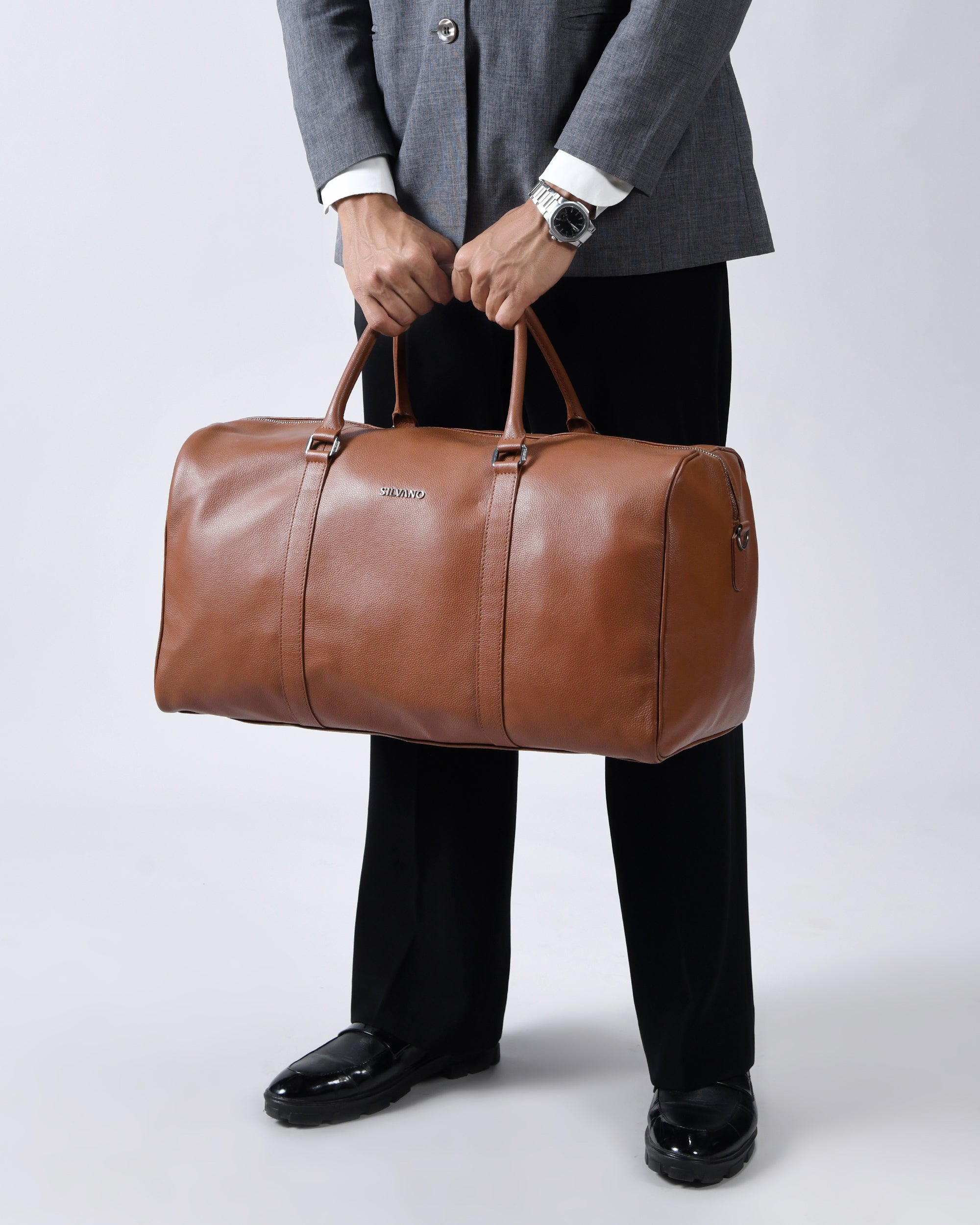 VAYAGER BARREL DUFFLE - TAN