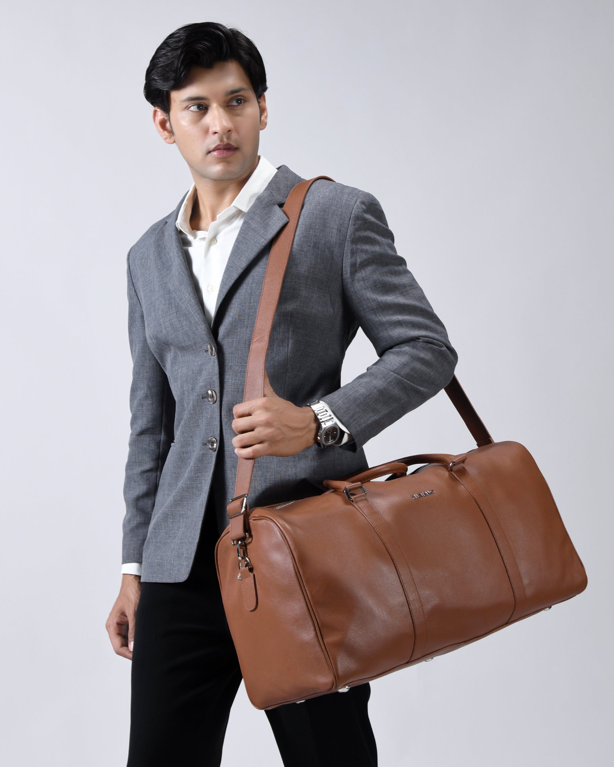 VAYAGER BARREL DUFFLE - TAN