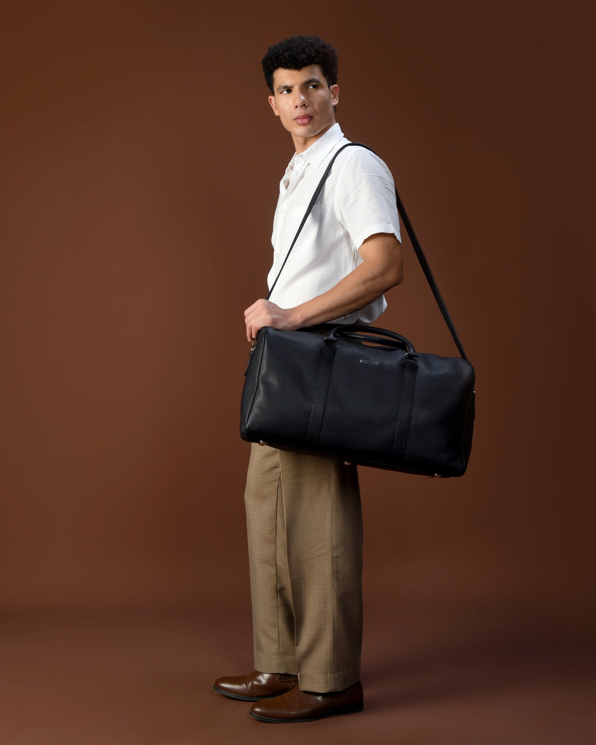 VAYAGER BARREL DUFFLE - BLACK