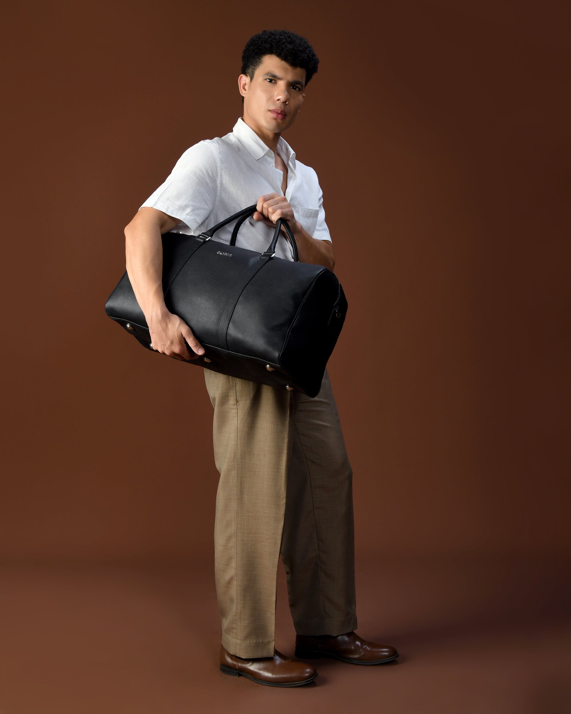 VAYAGER BARREL DUFFLE - BLACK