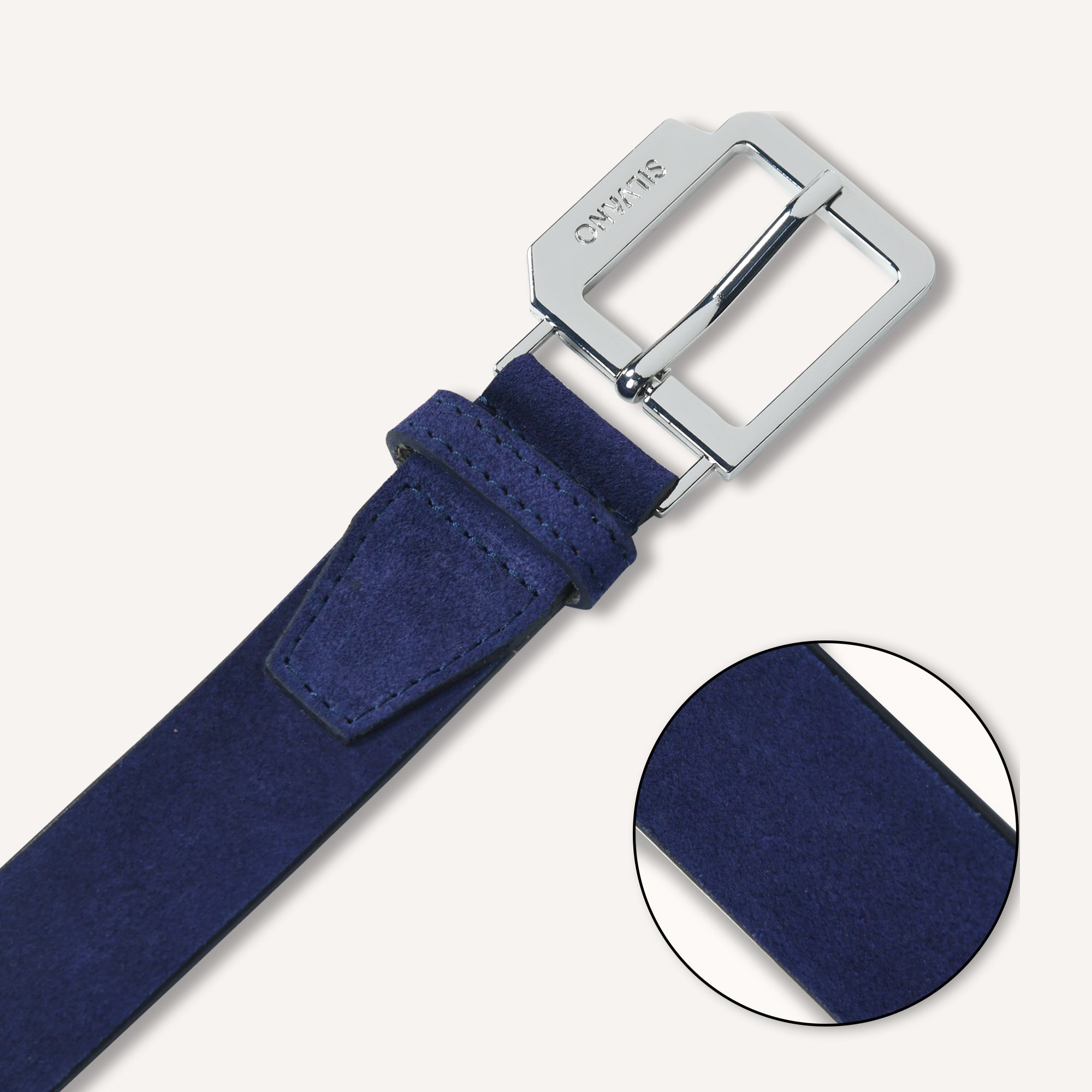 THE HUDSON Belt FOR MEN – BLUE DEPTHS