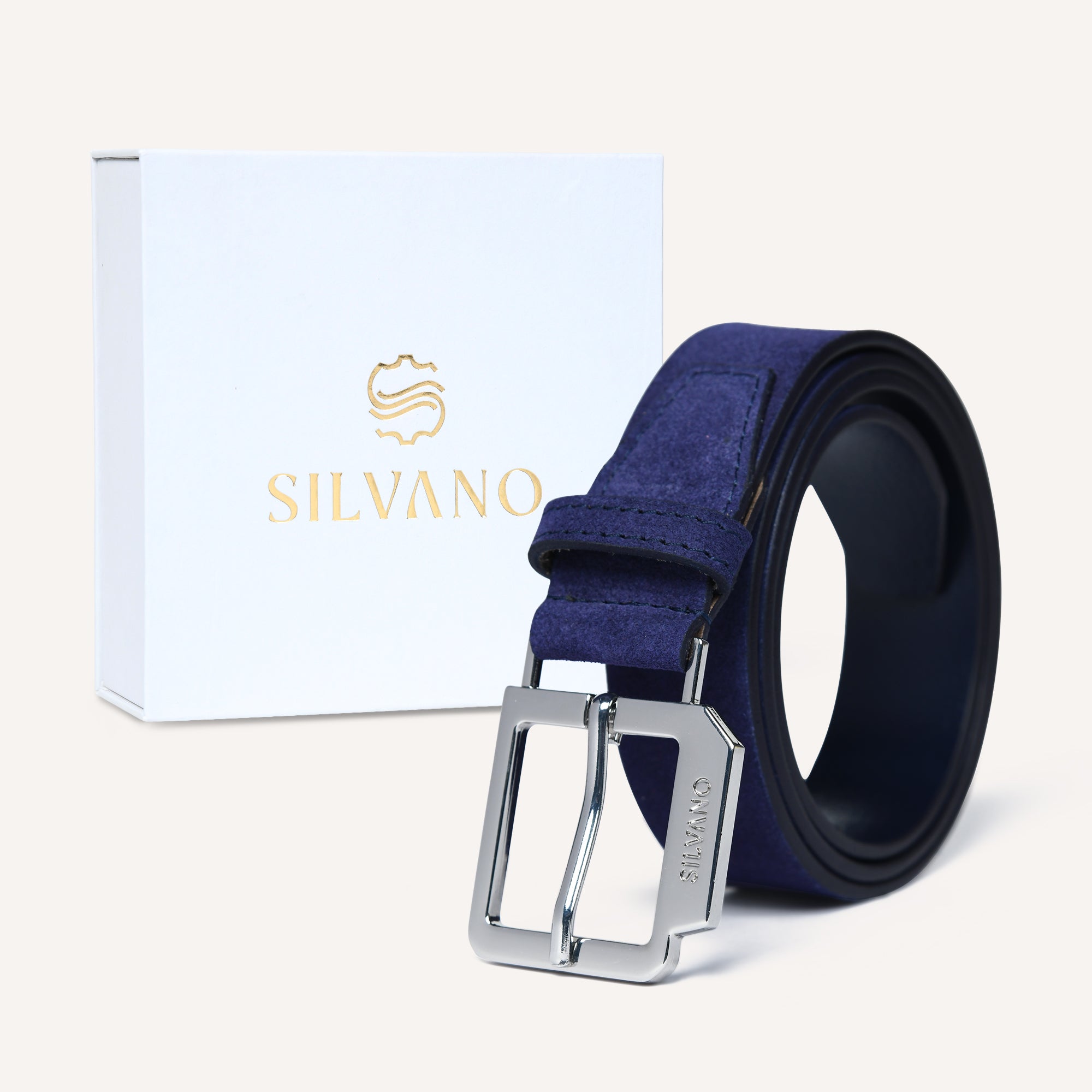 THE HUDSON Belt FOR MEN – BLUE DEPTHS