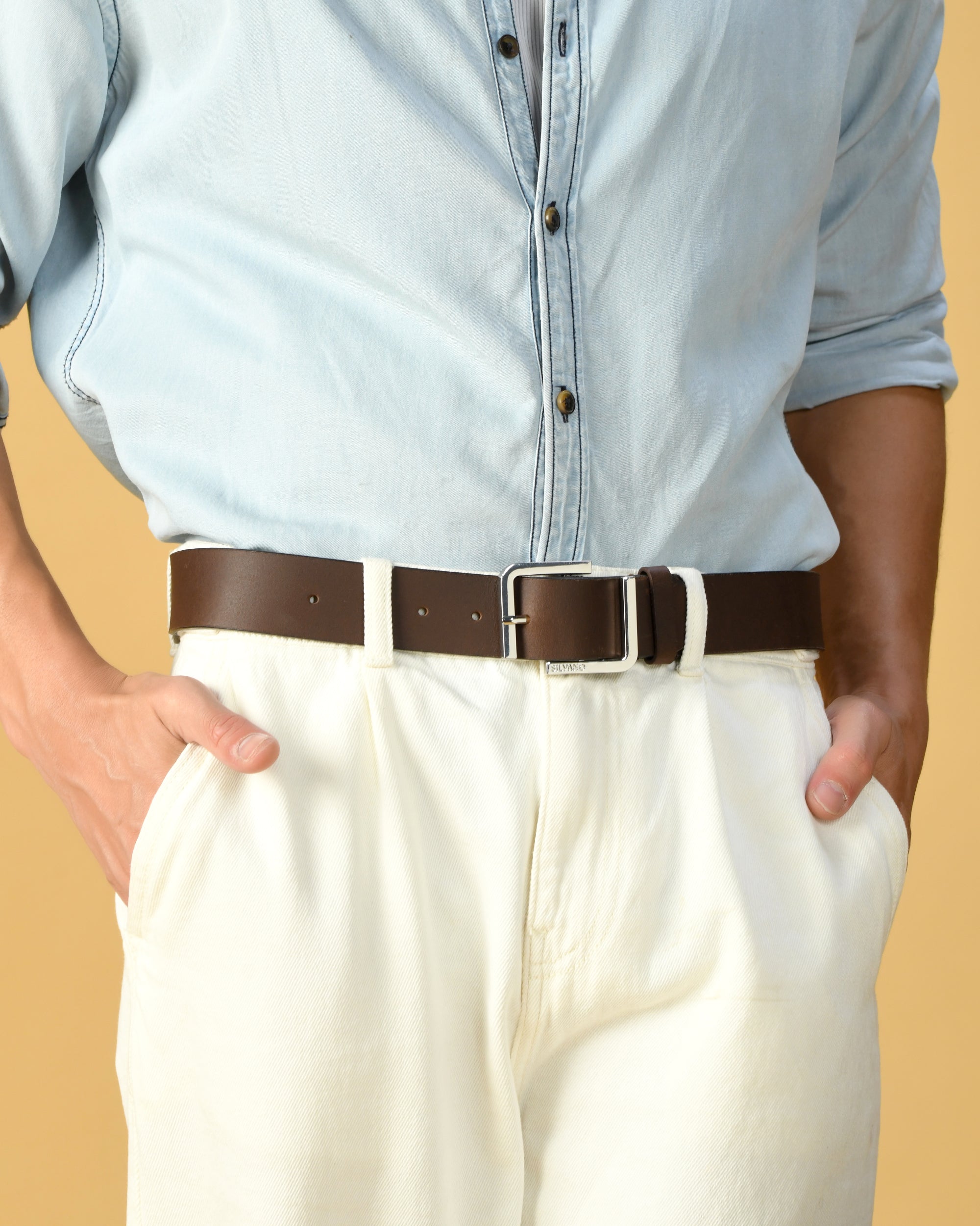 VINTAGE RIDER Belt FOR MEN – FRENCH ROAST