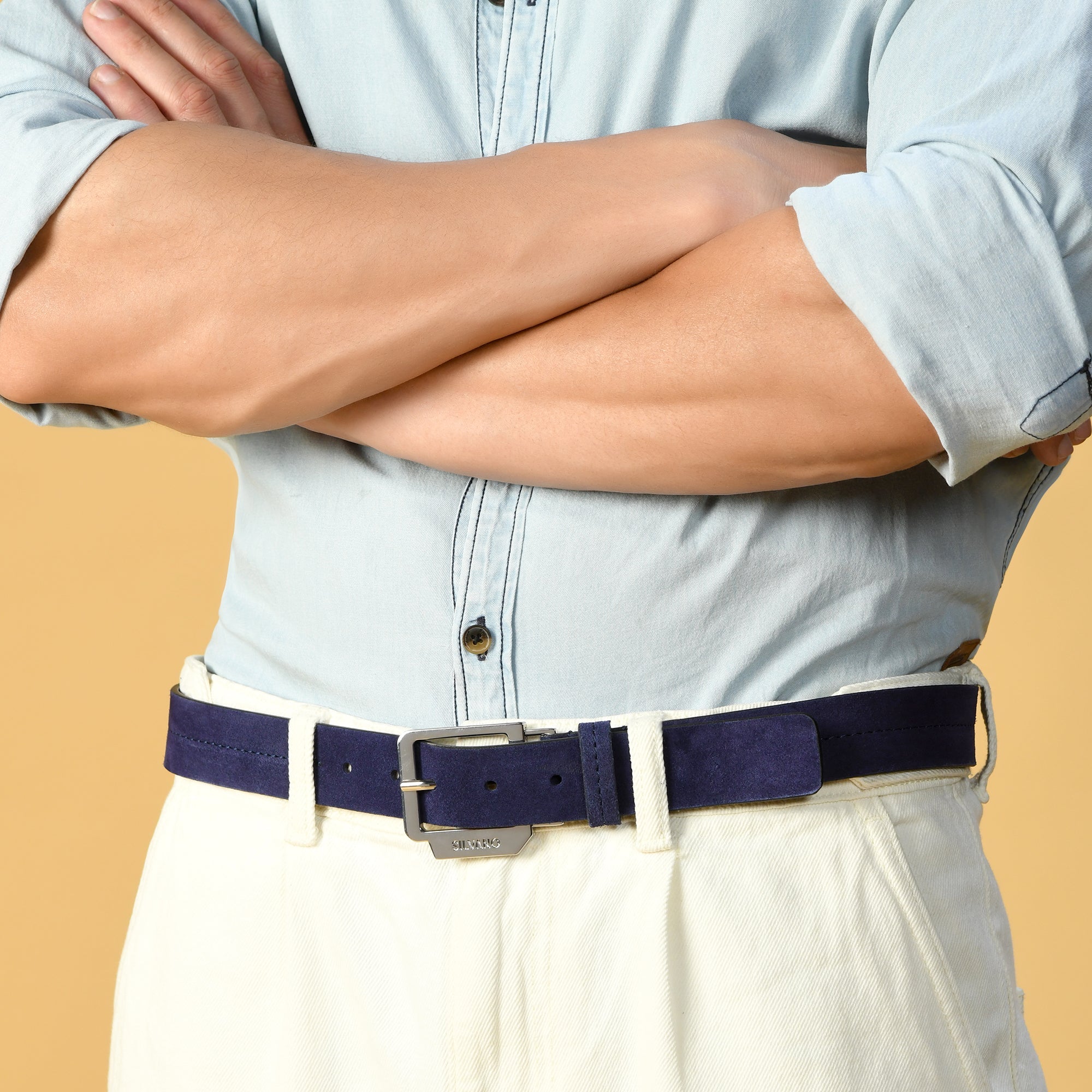 THE TRAILMAN Belt FOR MEN – BLUE DEPTHS