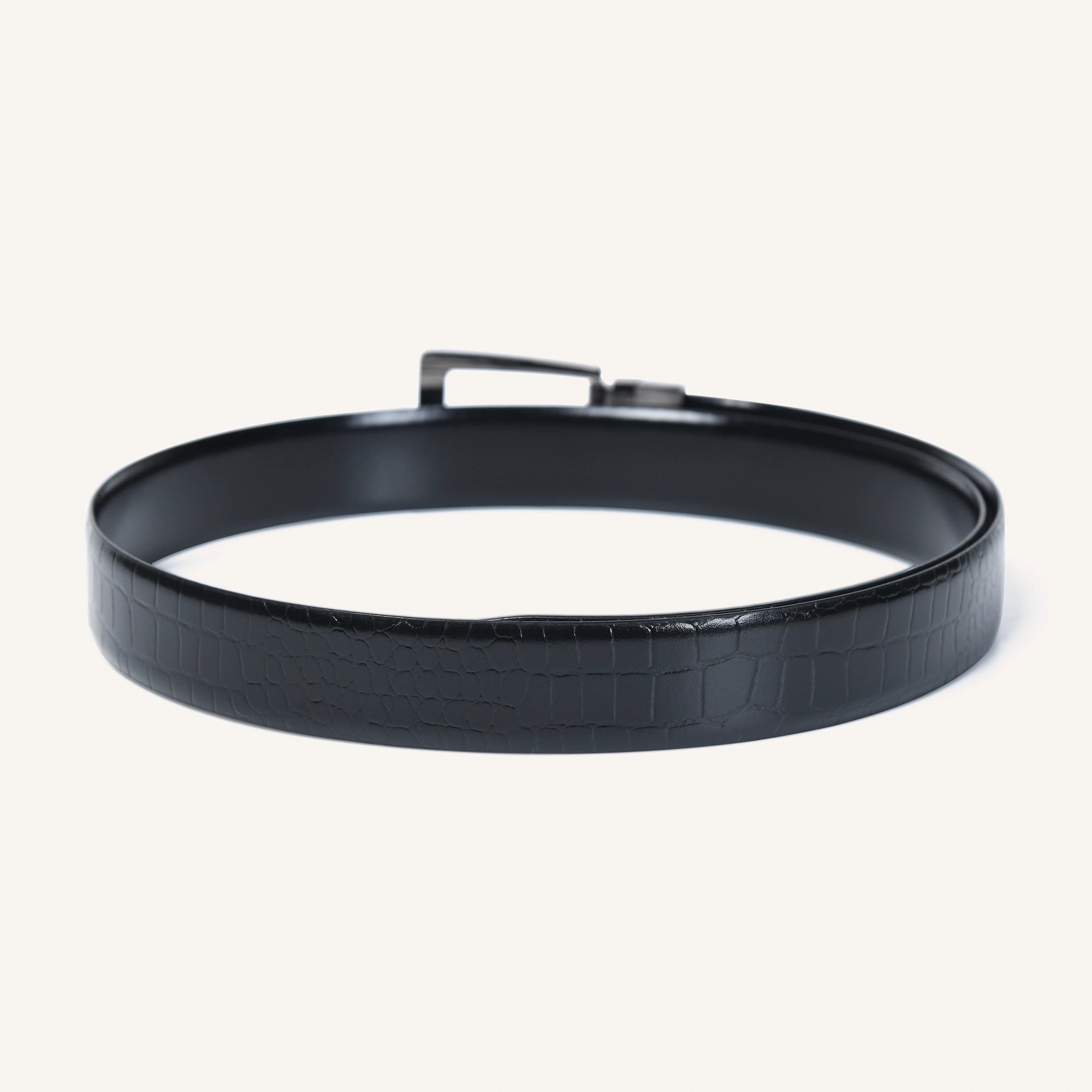 CLASSIC CLAPS FORMAL REVERSIBLE BELT - BLACK