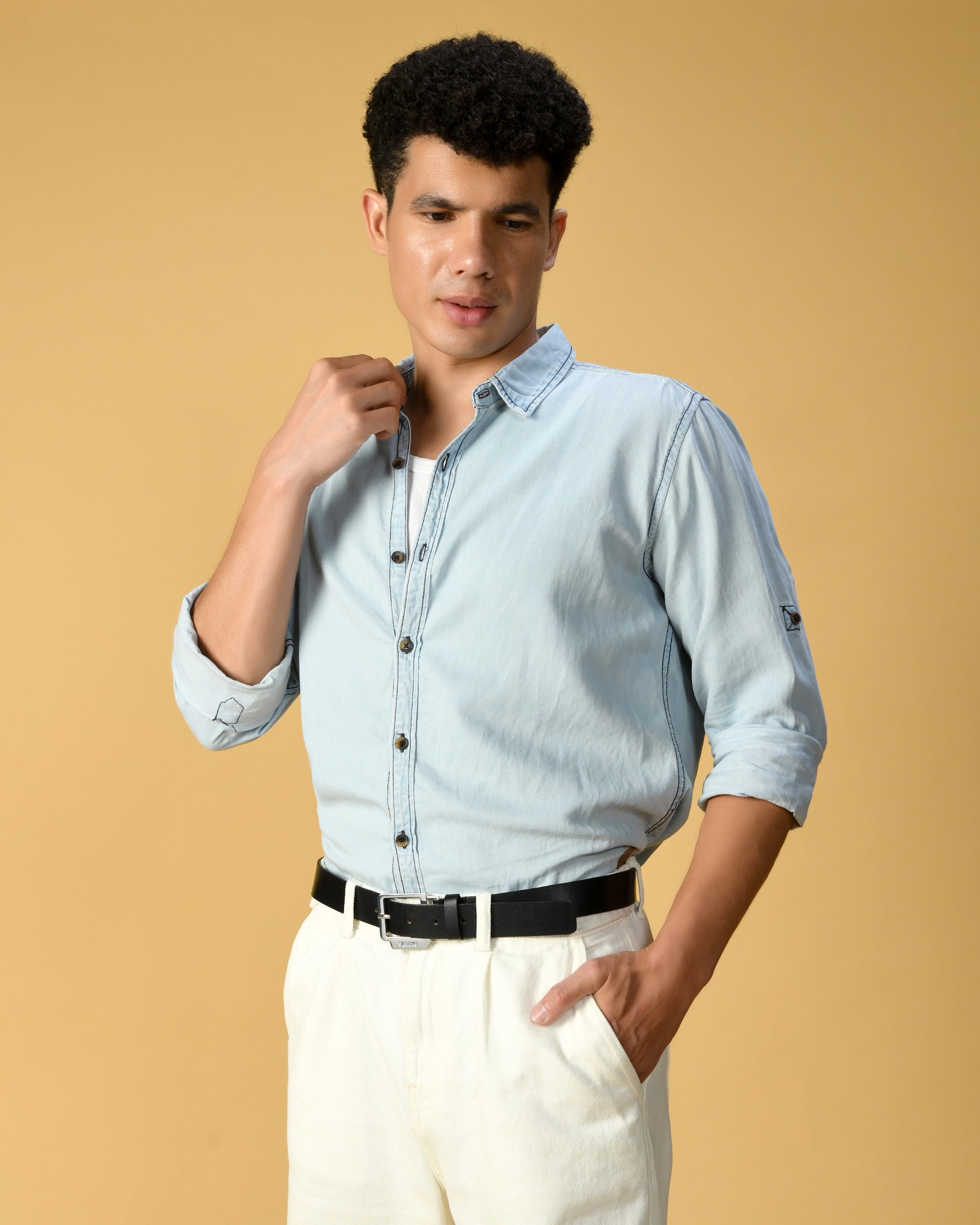 VERTEX Belt FOR MEN – BLACK