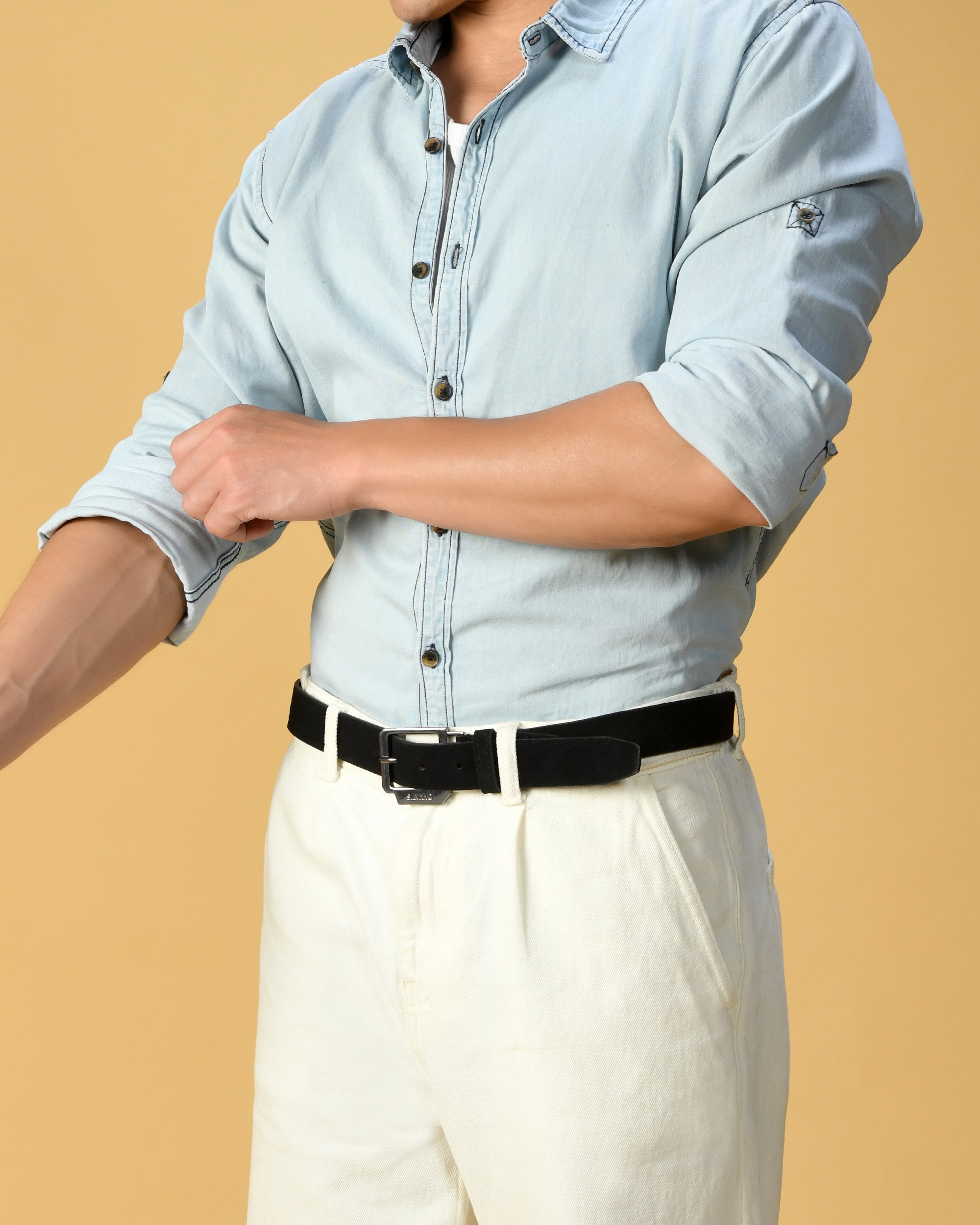 THE HUDSON Belt FOR MEN – BLACK