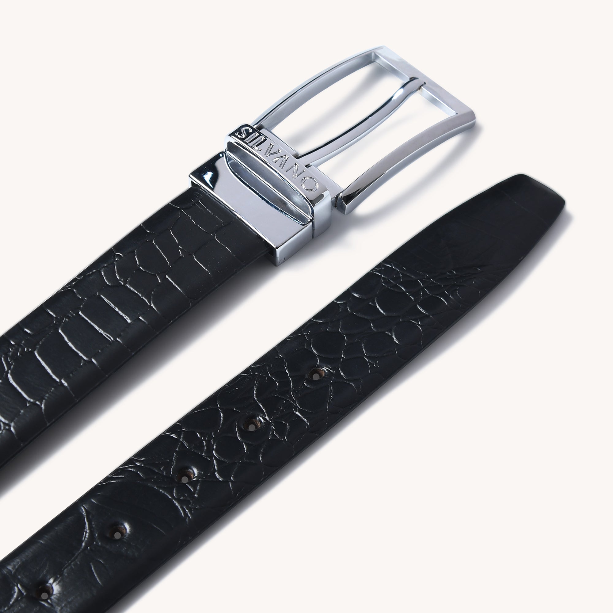 EXECUTIVE FORMAL REVERSIBLE BELT - BLACK/BROWN