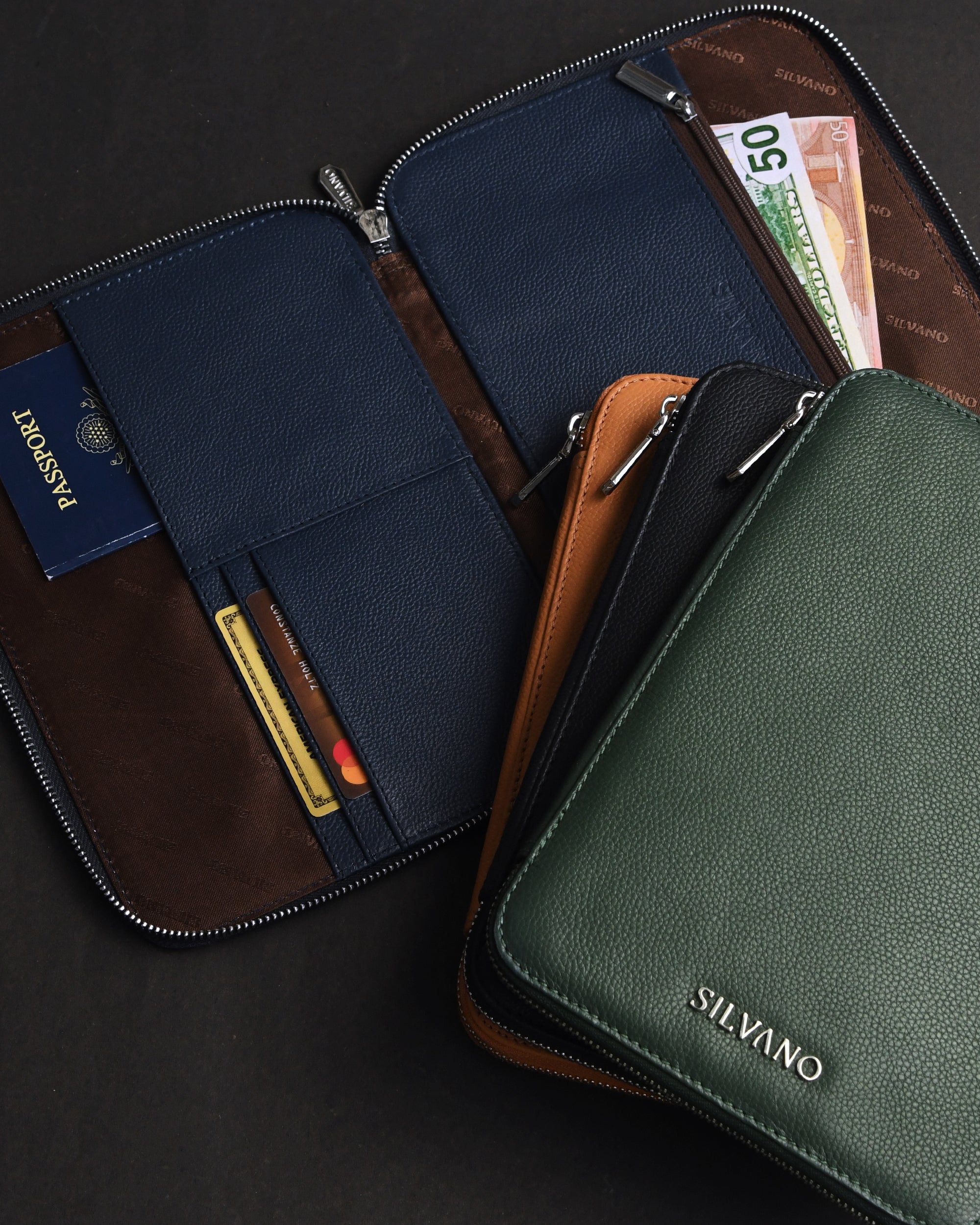 AIRPORTER TRAVEL POUCH FOR MEN - Olive