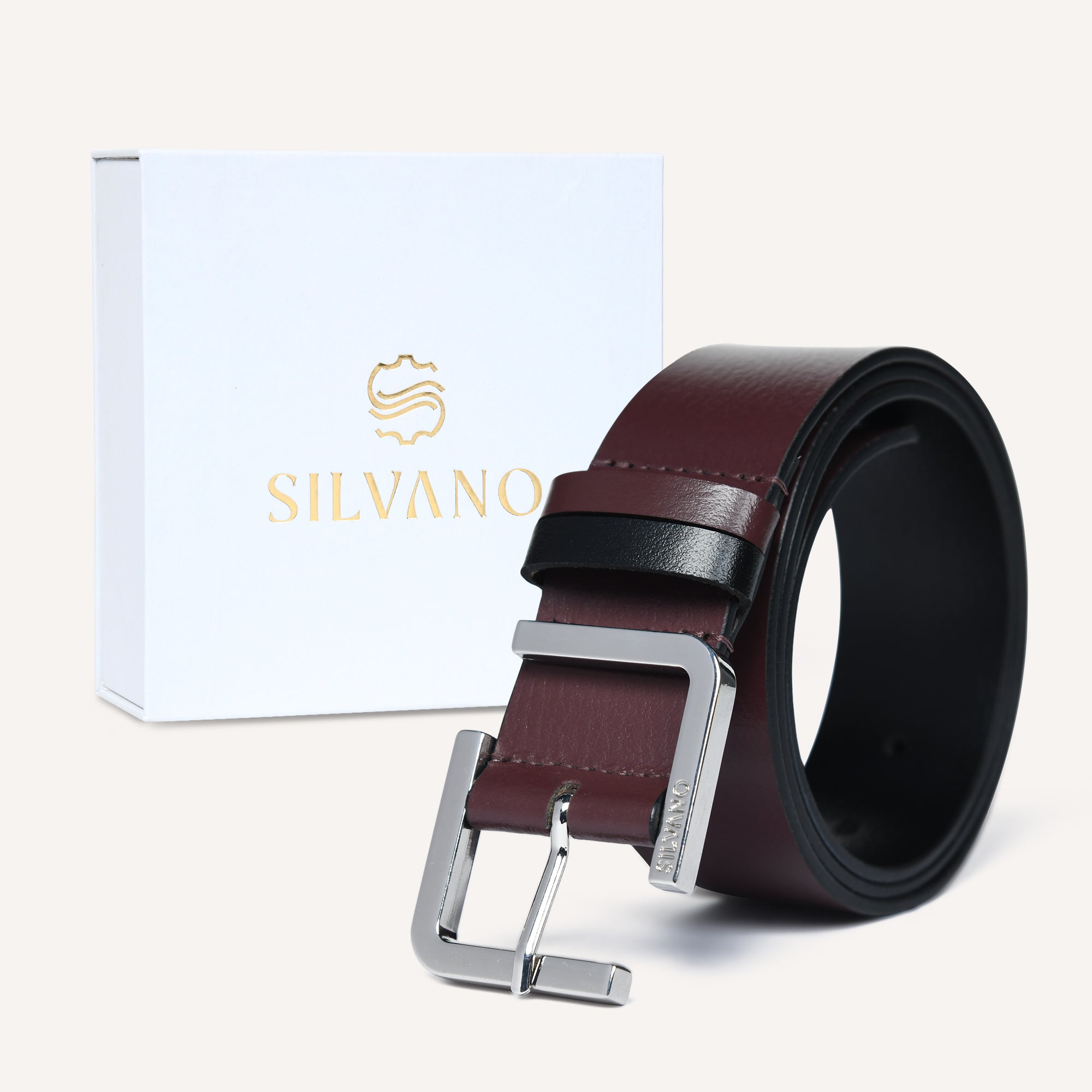 THE URBAN LINEA Belt FOR MEN – FRENCH ROAST