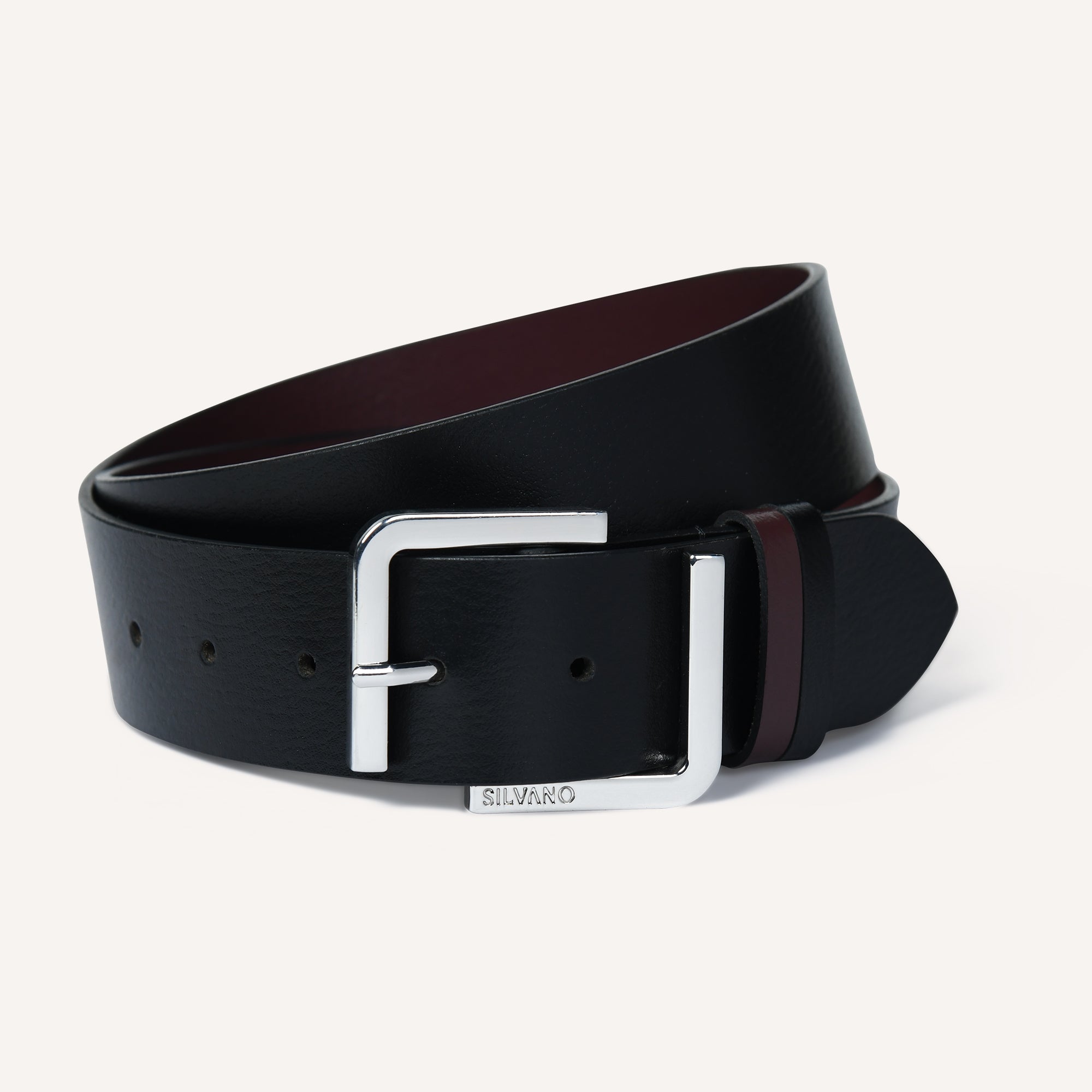 THE URBAN LINEA Belt FOR MEN – CAVIAR