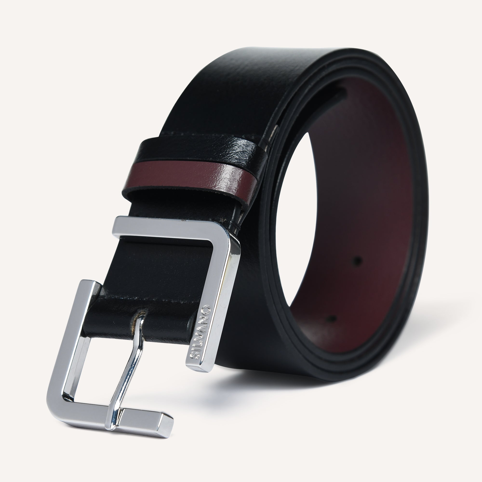 THE URBAN LINEA Belt FOR MEN – CAVIAR