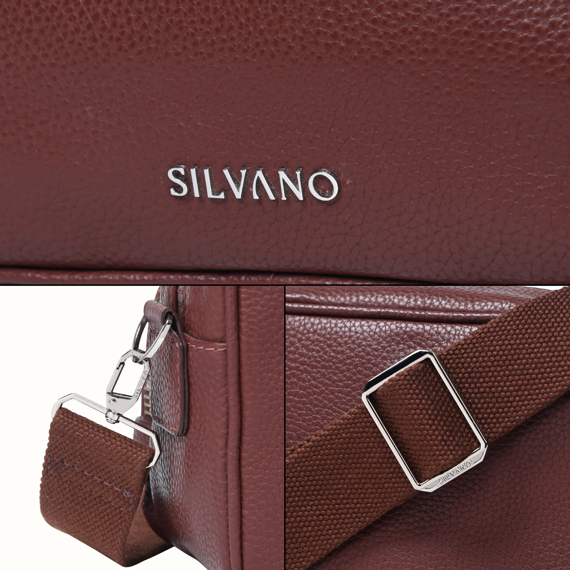 CONDUCTOR CROSSBODY BAG - BROWN