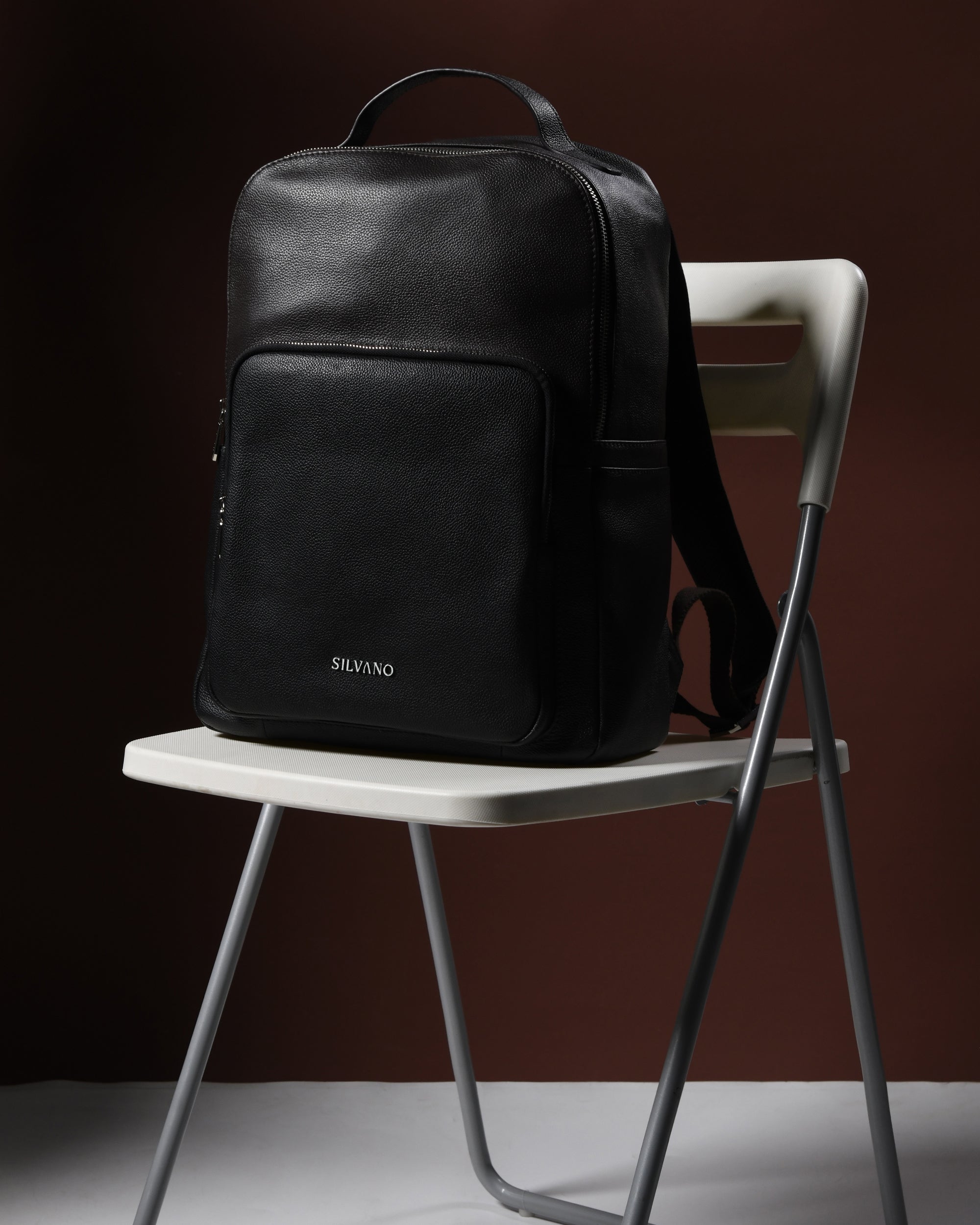 DUOTONE BACKPACK FOR MEN – BROWN/BLACK